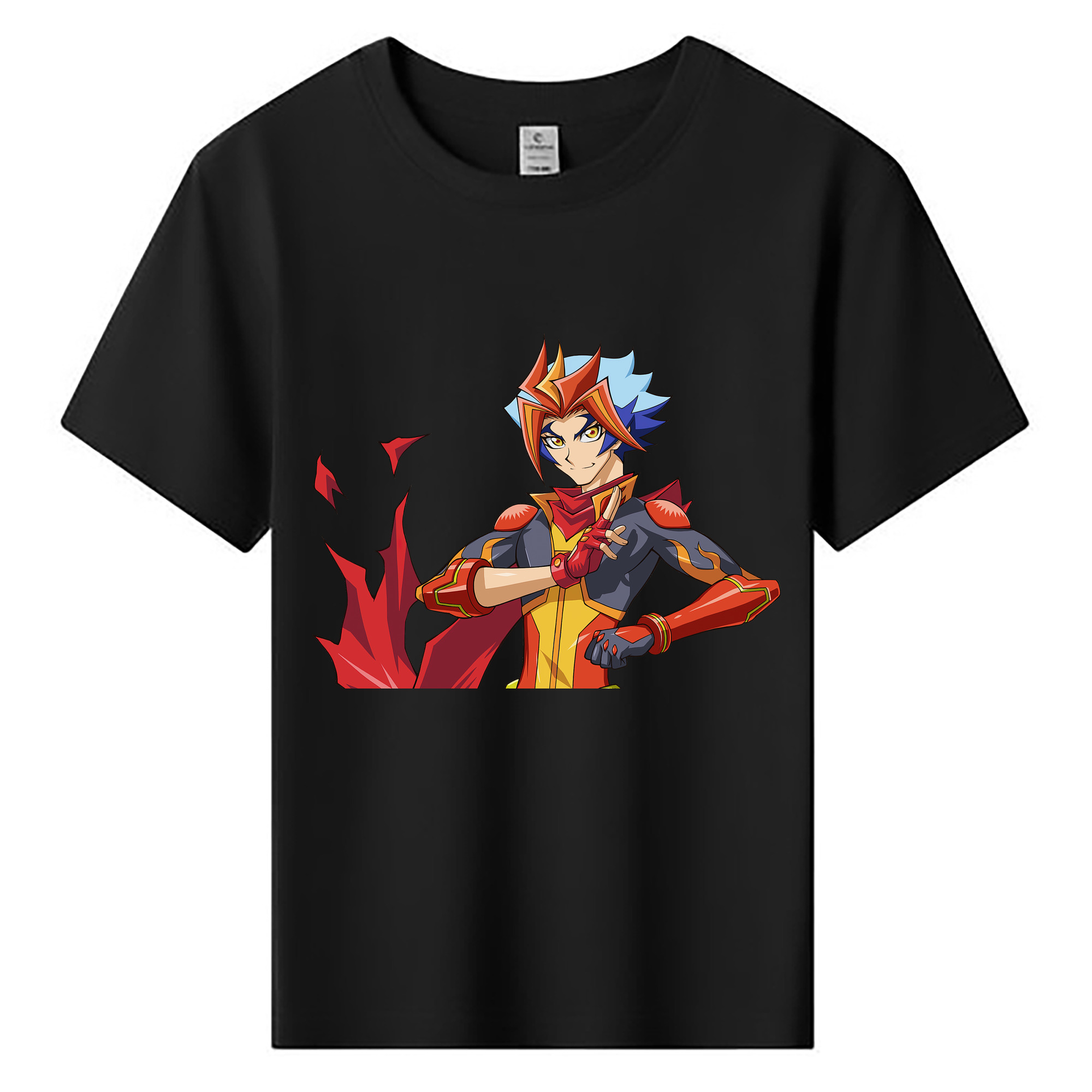 （画像用） 遊☆戯☆王 Yu-Gi-Oh! 綿100％キッズTシャツ（フロントプリント）