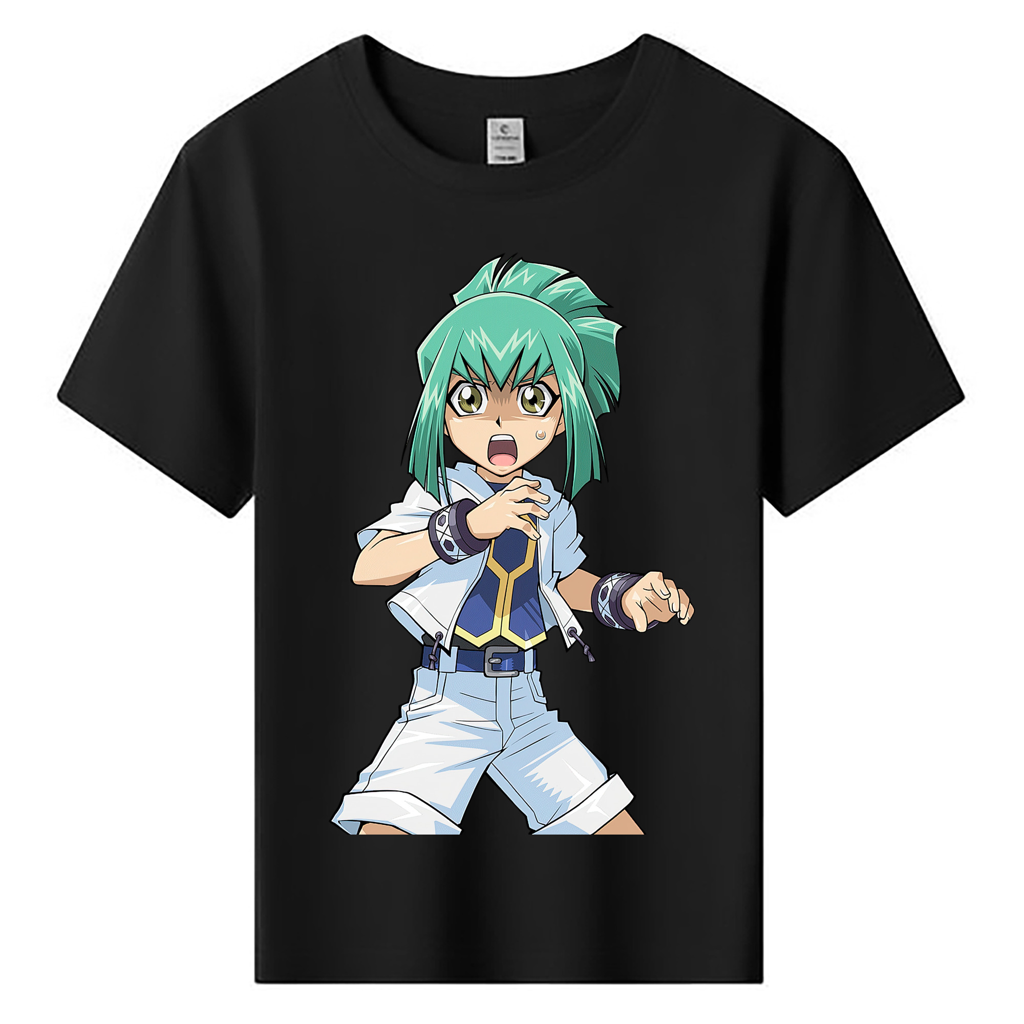 （画像用） 遊☆戯☆王 Yu-Gi-Oh! 綿100％キッズTシャツ（フロントプリント）