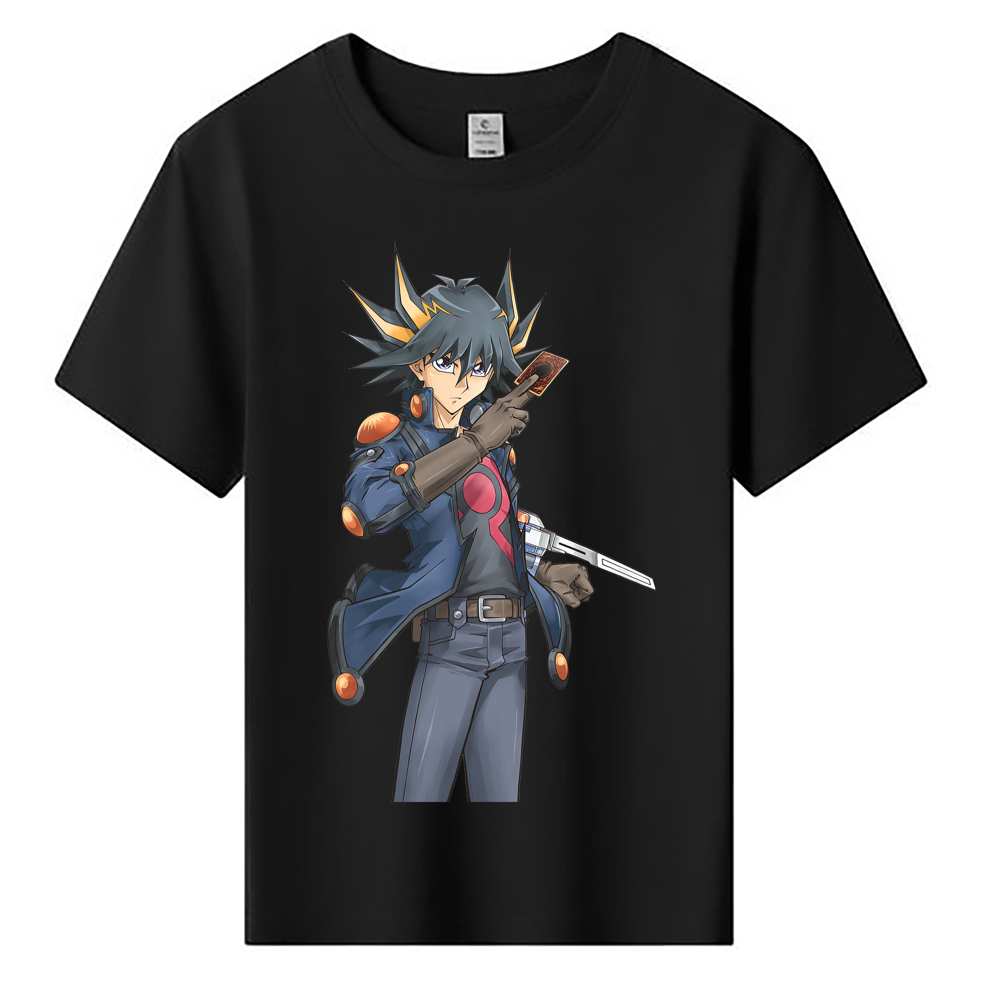 （画像用） 遊☆戯☆王 Yu-Gi-Oh! 綿100％キッズTシャツ（フロントプリント）