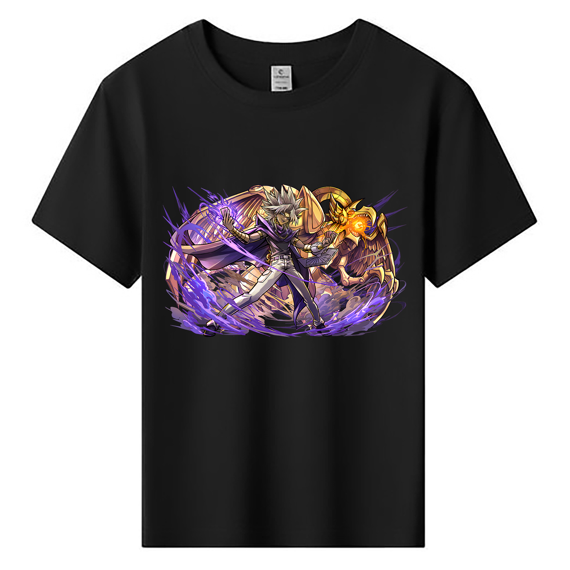 （画像用） 遊☆戯☆王 Yu-Gi-Oh! 綿100％キッズTシャツ（フロントプリント）