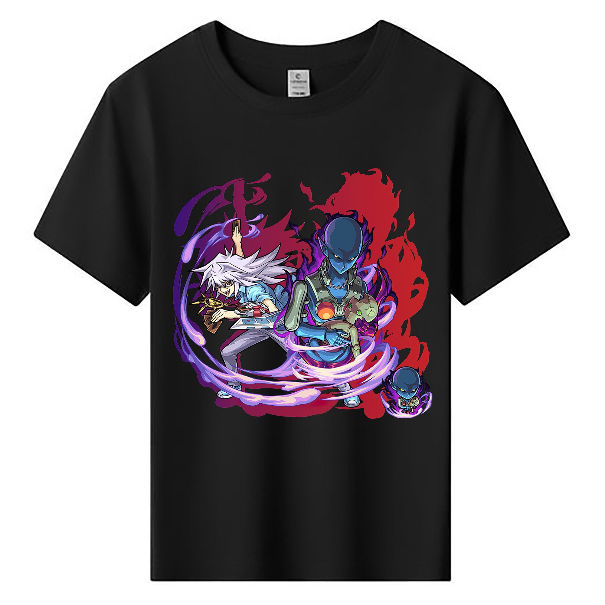 （画像用） 遊☆戯☆王 Yu-Gi-Oh! 綿100％キッズTシャツ（フロントプリント）