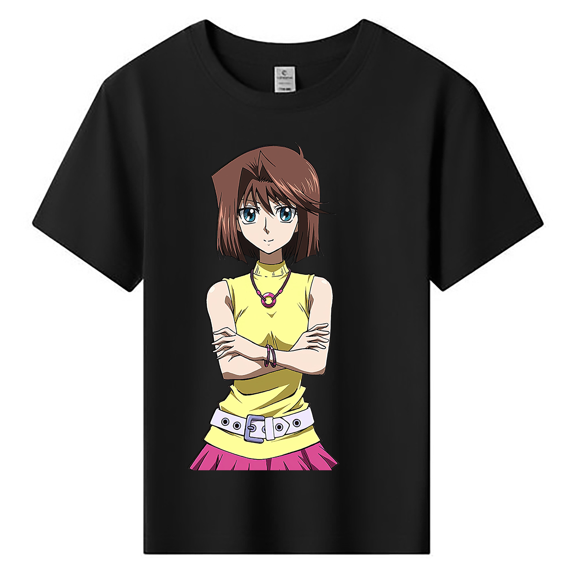 （画像用） 遊☆戯☆王 Yu-Gi-Oh! 綿100％キッズTシャツ（フロントプリント）