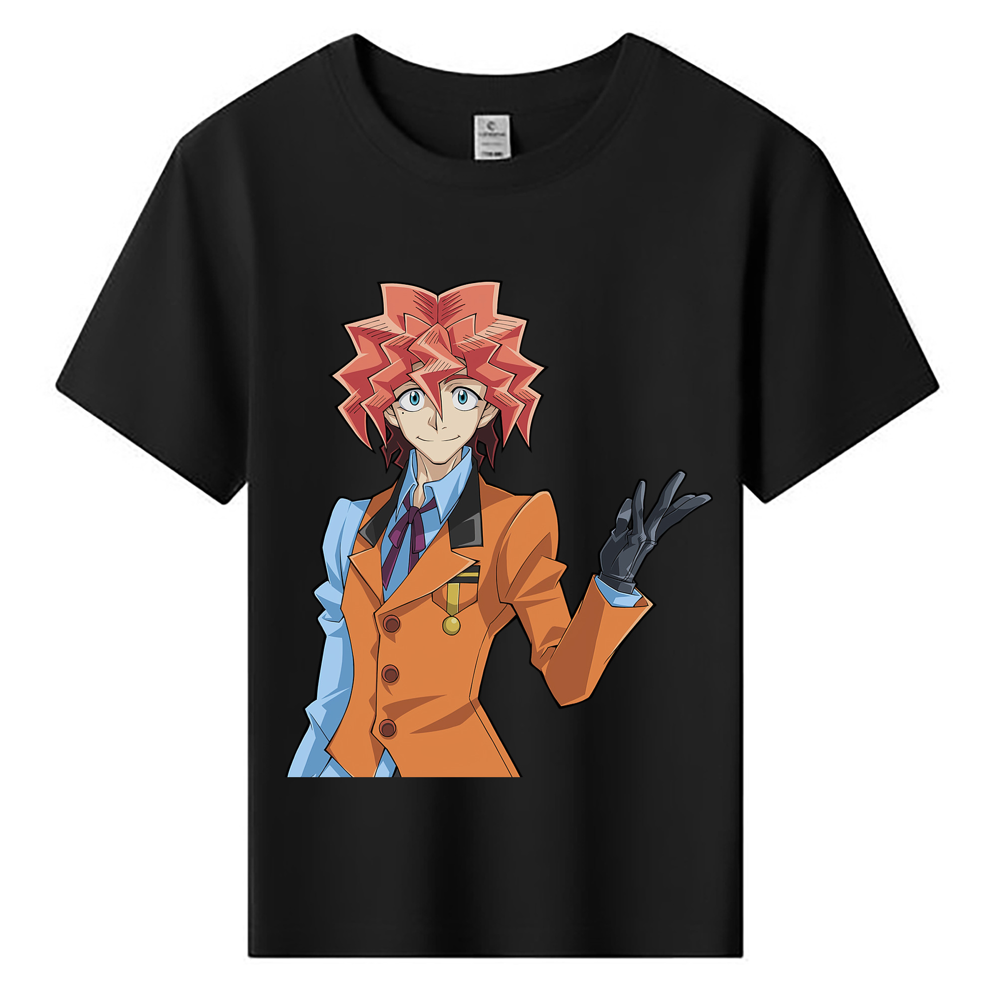 （画像用） 遊☆戯☆王 Yu-Gi-Oh! 綿100％キッズTシャツ（フロントプリント）