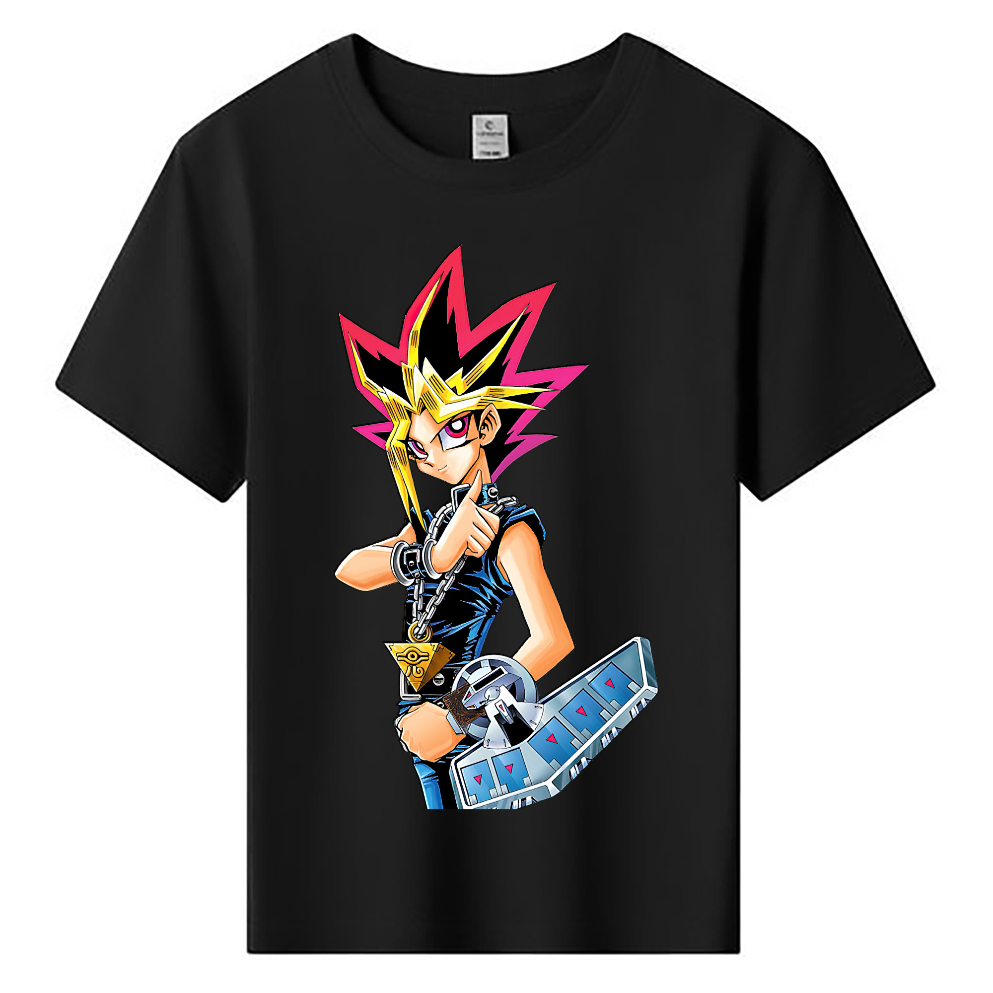 （画像用） 遊☆戯☆王 Yu-Gi-Oh! 綿100％キッズTシャツ（フロントプリント）