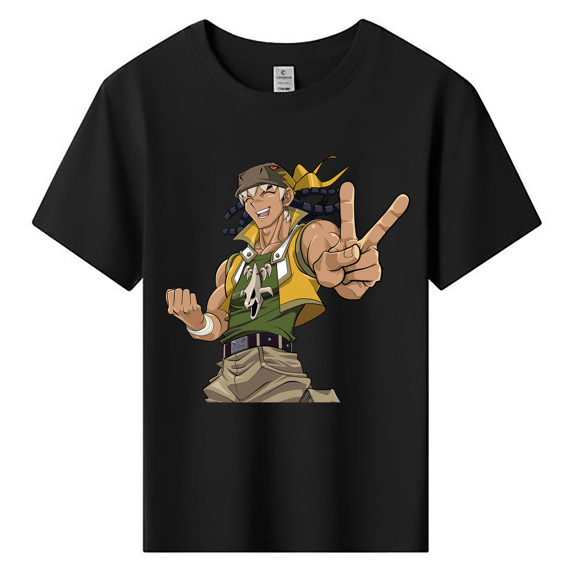 （画像用） 遊☆戯☆王 Yu-Gi-Oh! 綿100％キッズTシャツ（フロントプリント）