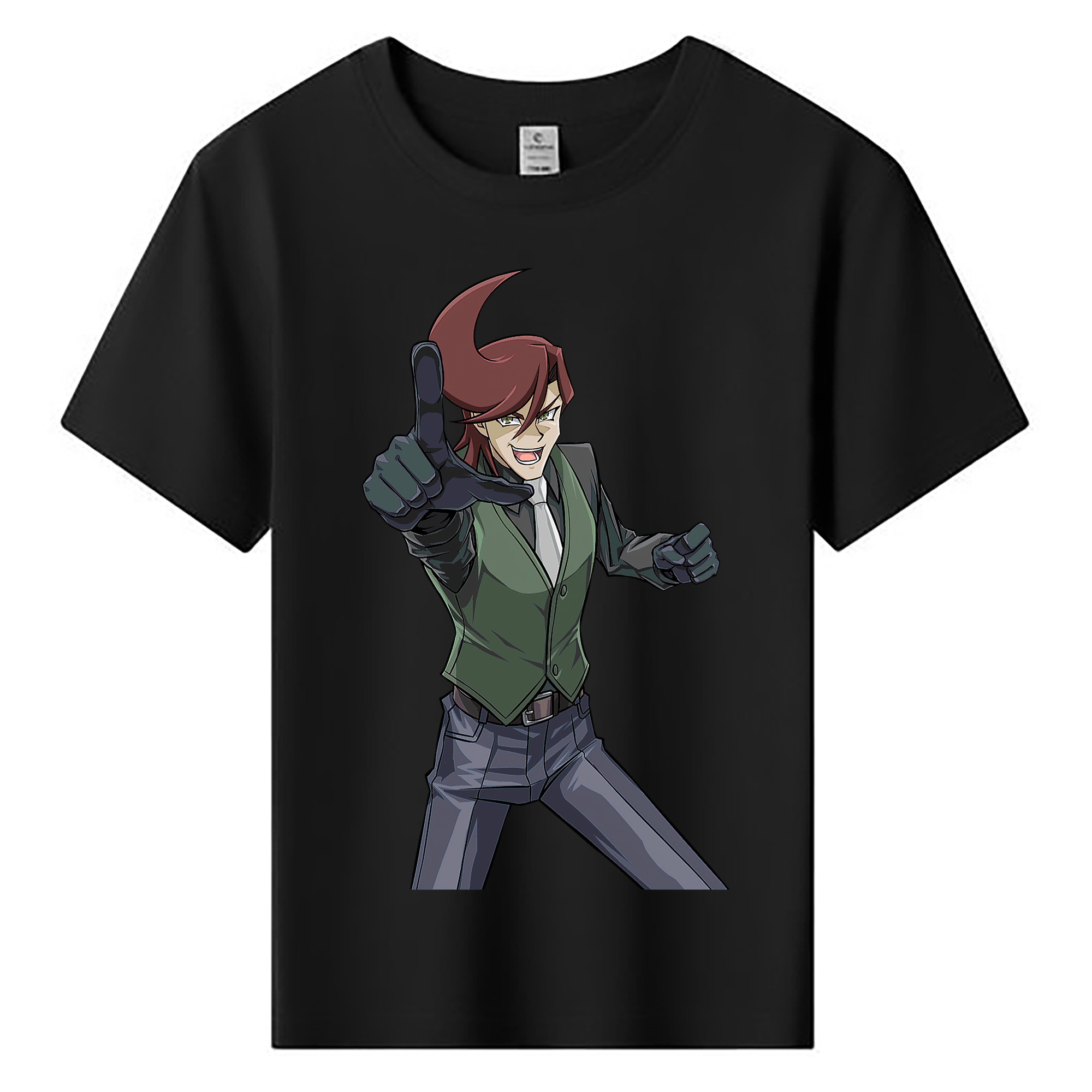 （画像用） 遊☆戯☆王 Yu-Gi-Oh! 綿100％キッズTシャツ（フロントプリント）