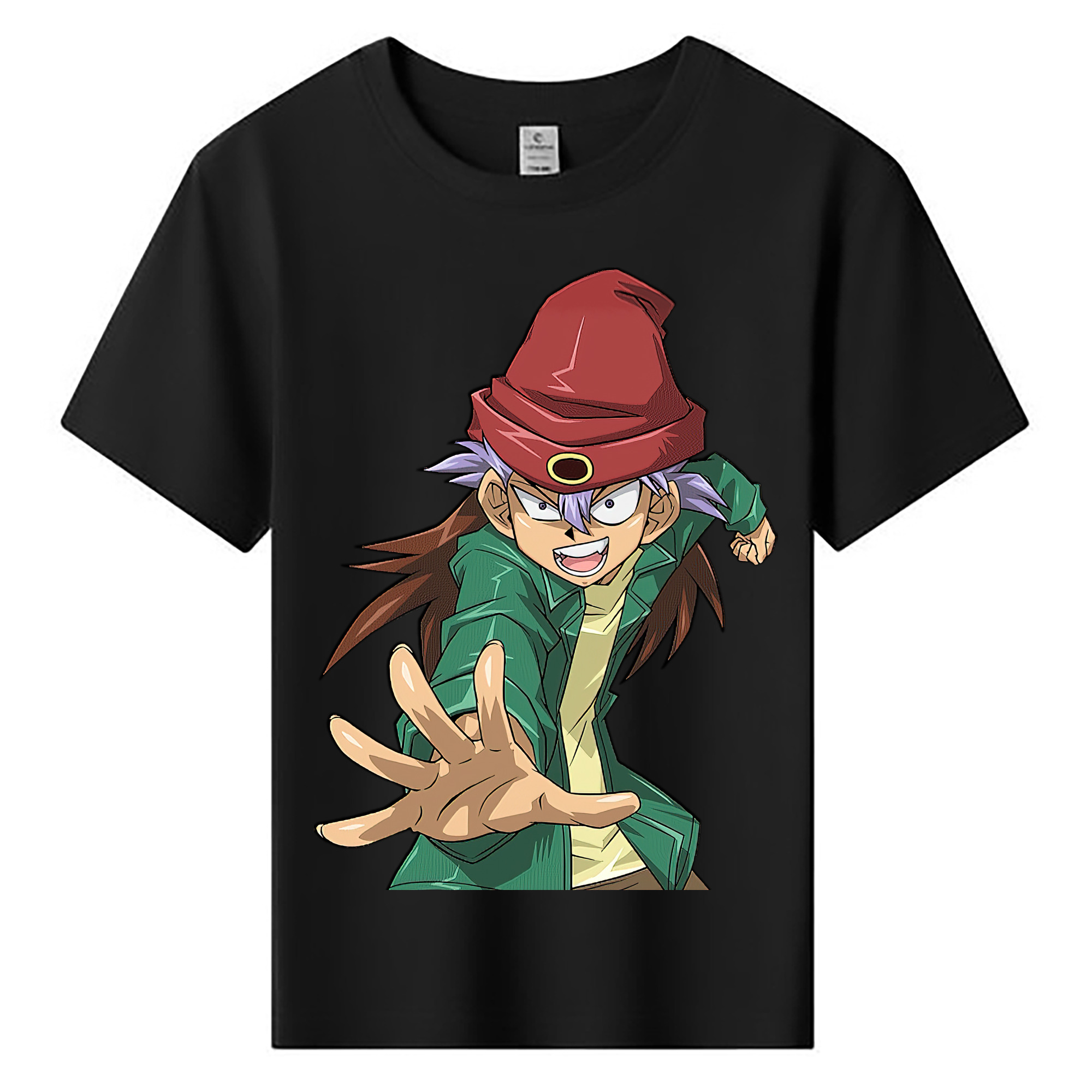 （画像用） 遊☆戯☆王 Yu-Gi-Oh! 綿100％キッズTシャツ（フロントプリント）