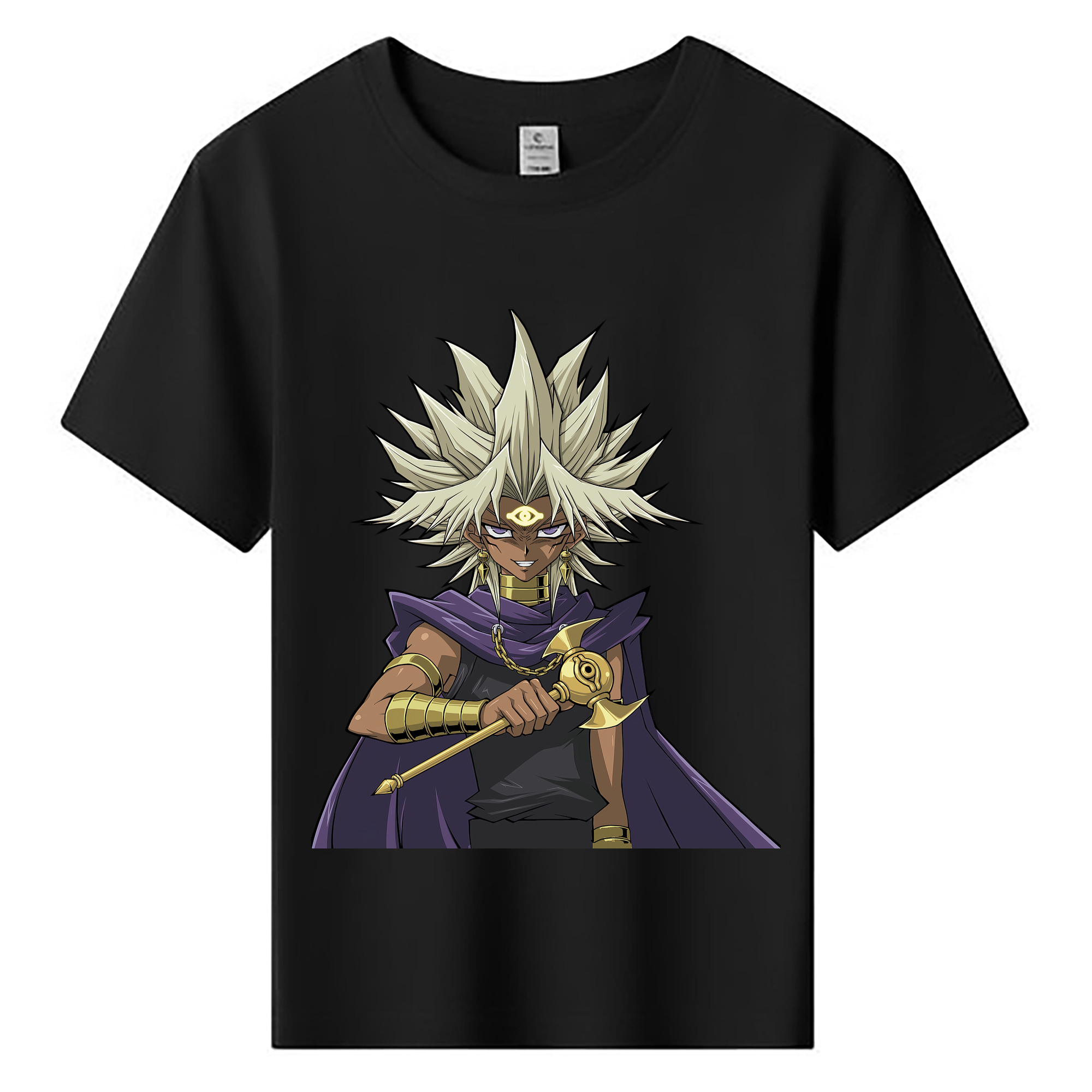 （画像用） 遊☆戯☆王 Yu-Gi-Oh! 綿100％キッズTシャツ（フロントプリント）
