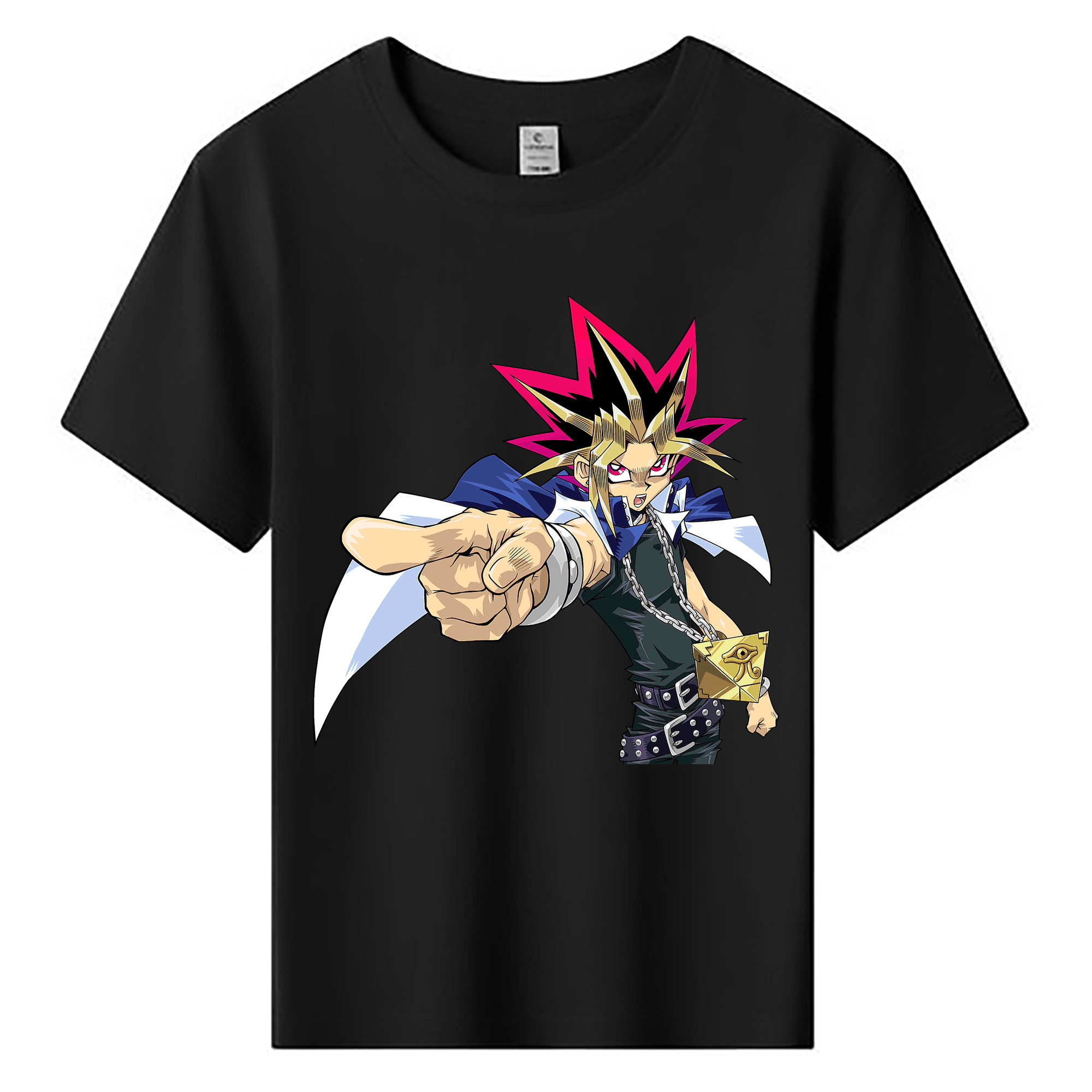 （画像用） 遊☆戯☆王 Yu-Gi-Oh! 綿100％キッズTシャツ（フロントプリント）