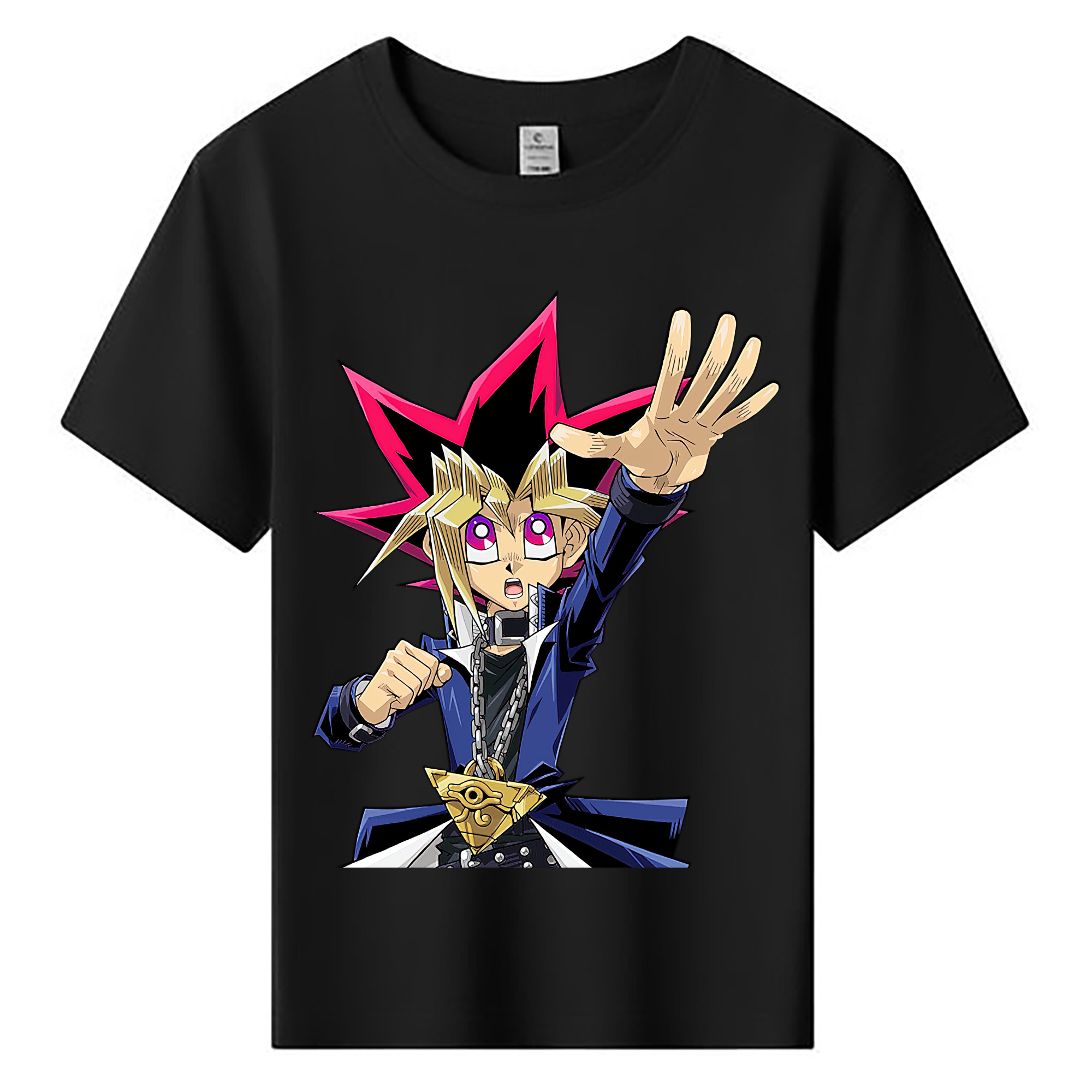 （画像用） 遊☆戯☆王 Yu-Gi-Oh! 綿100％キッズTシャツ（フロントプリント）