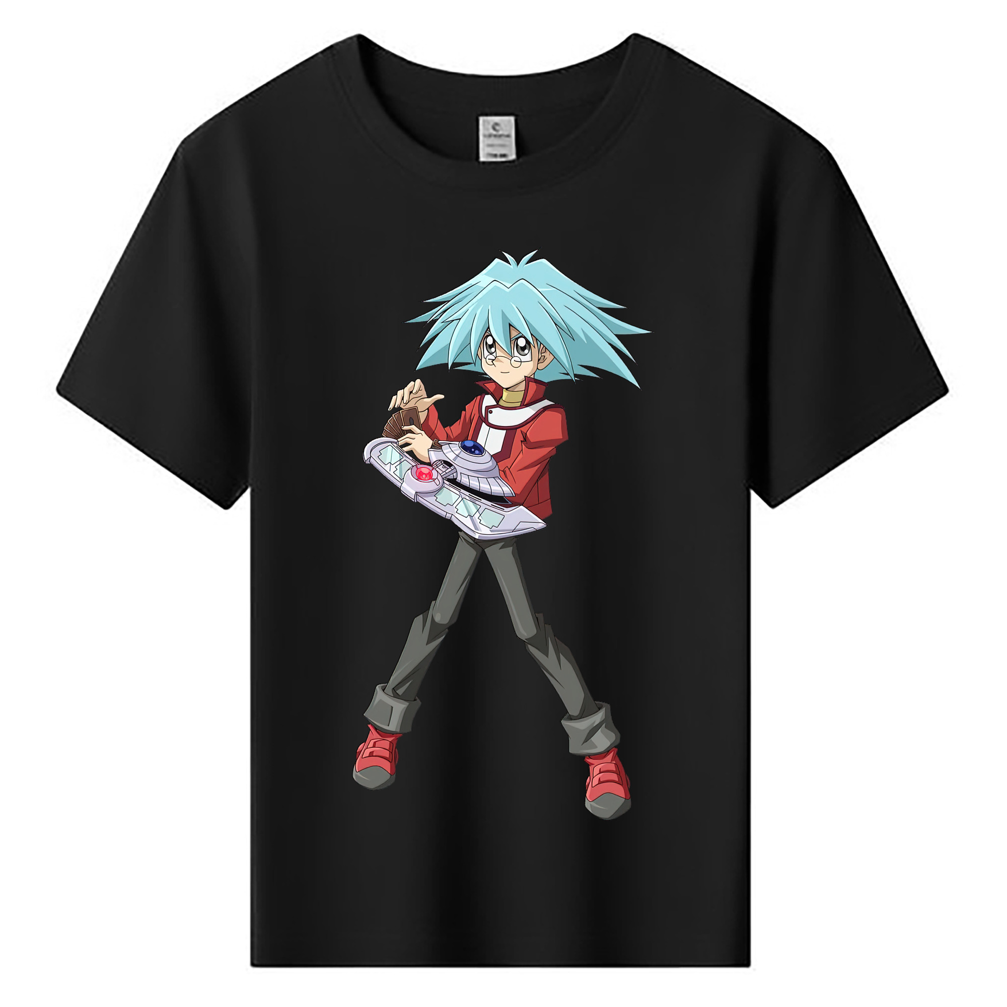 （画像用） 遊☆戯☆王 Yu-Gi-Oh! 綿100％キッズTシャツ（フロントプリント）