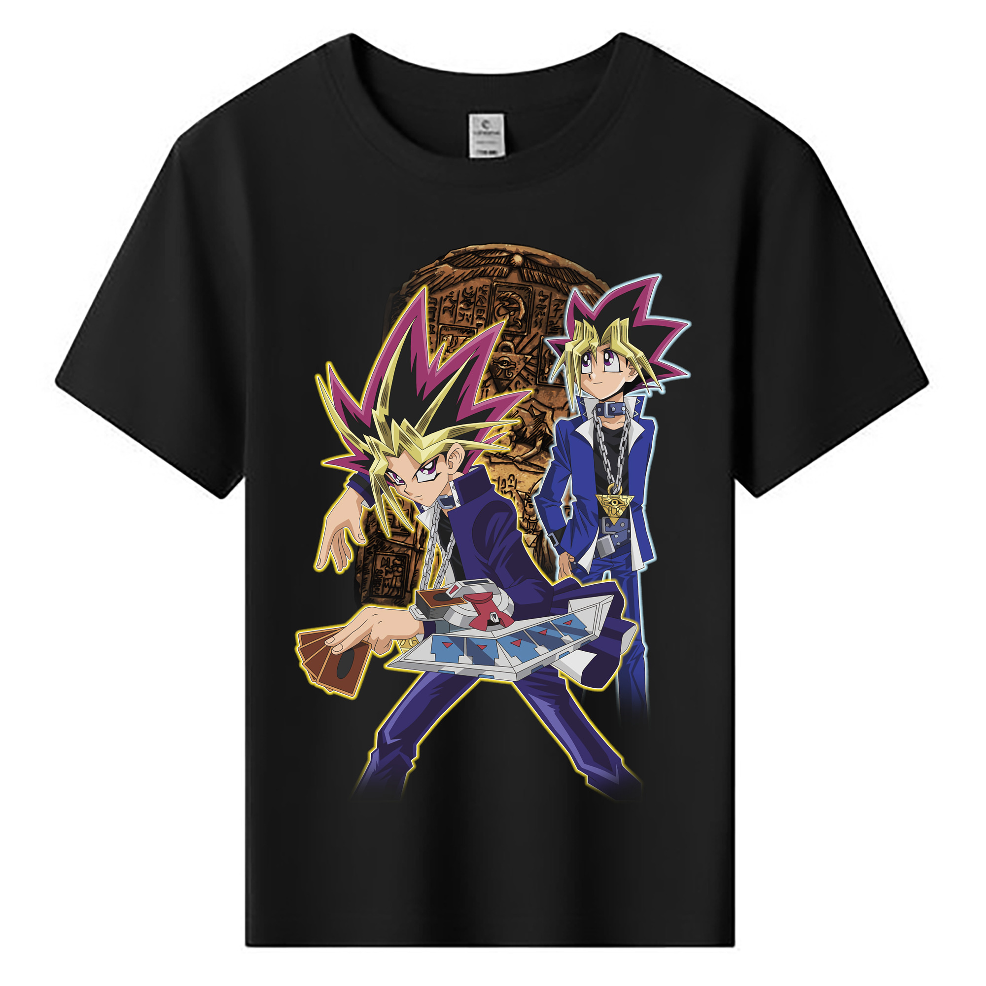 （画像用） 遊☆戯☆王 Yu-Gi-Oh! 綿100％キッズTシャツ（フロントプリント）