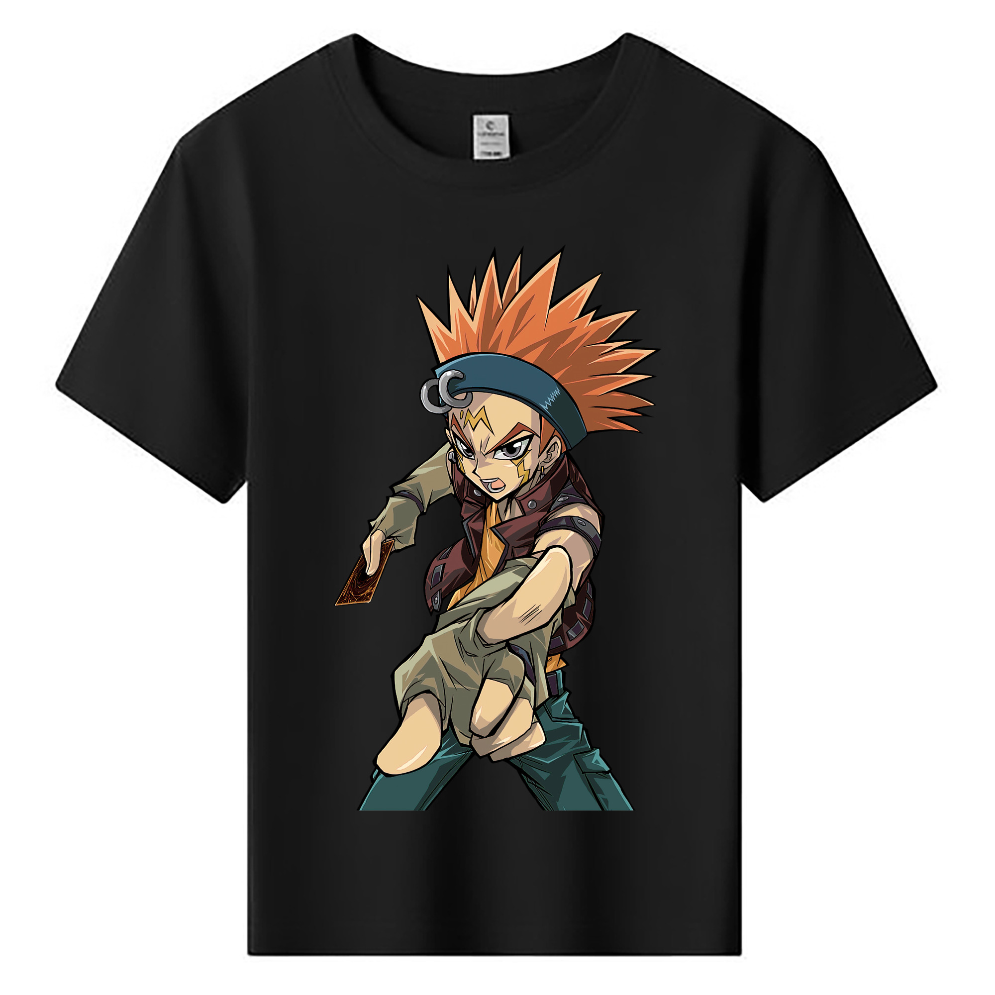 （画像用） 遊☆戯☆王 Yu-Gi-Oh! 綿100％キッズTシャツ（フロントプリント）