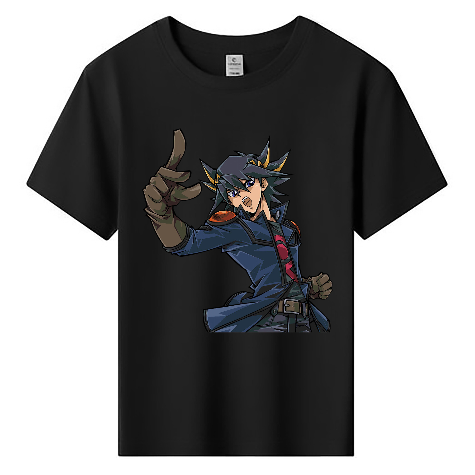 （画像用） 遊☆戯☆王 Yu-Gi-Oh! 綿100％キッズTシャツ（フロントプリント）