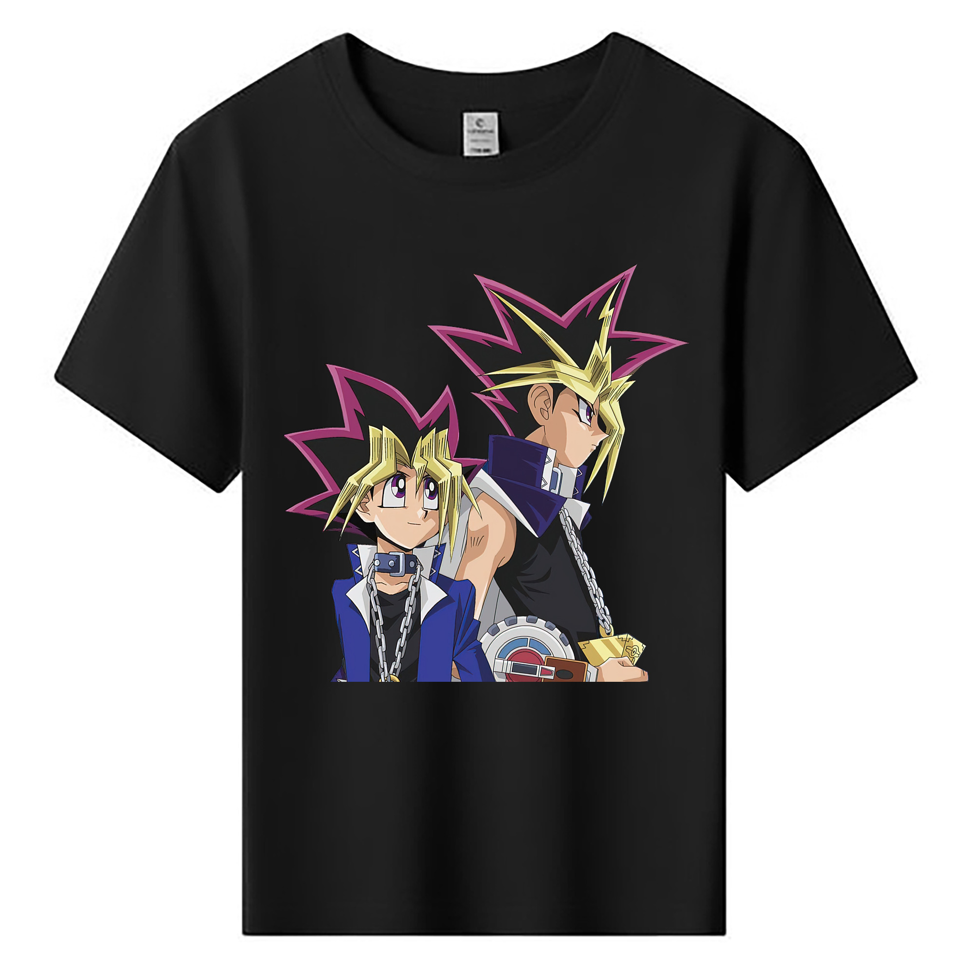 （画像用） 遊☆戯☆王 Yu-Gi-Oh! 綿100％キッズTシャツ（フロントプリント）