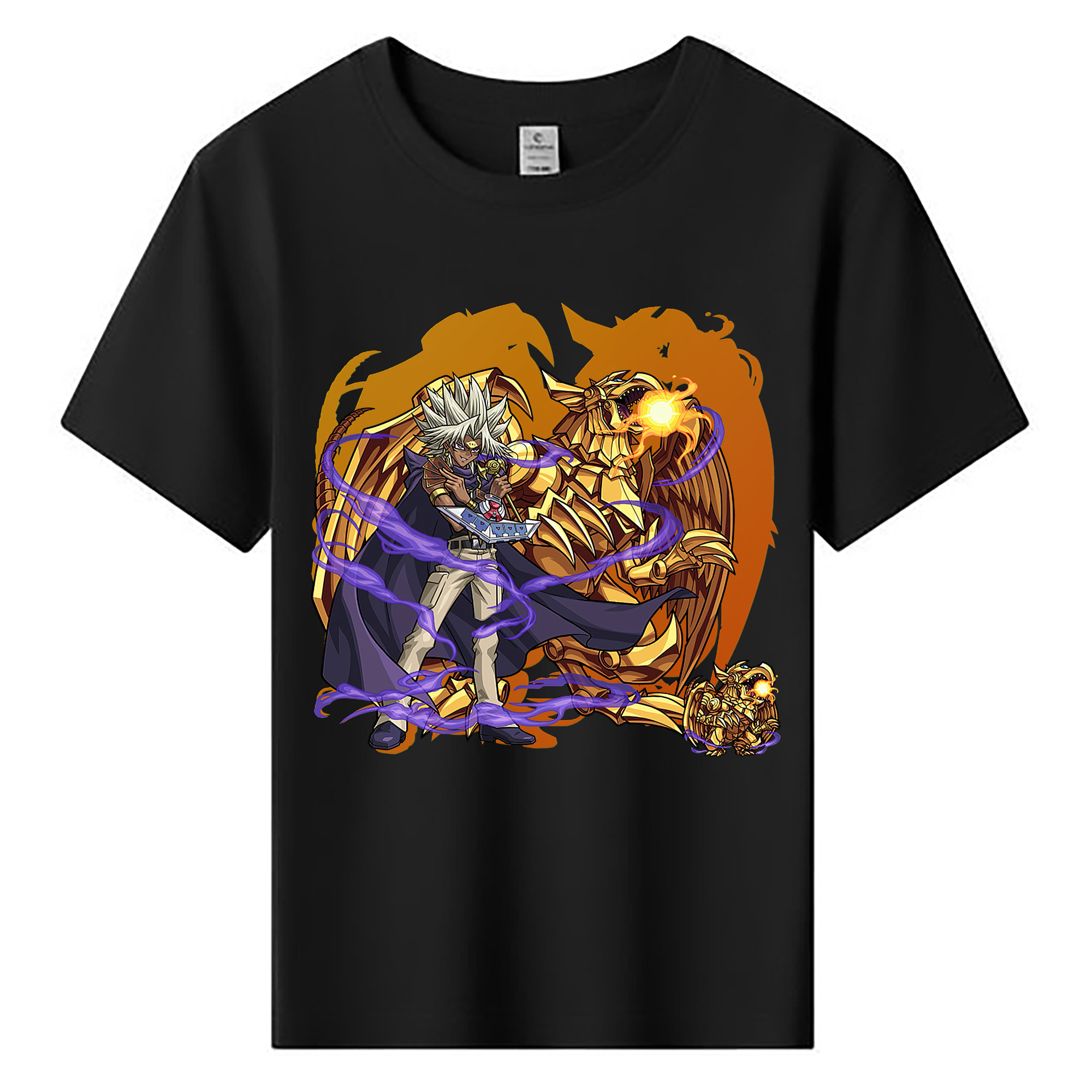 （画像用） 遊☆戯☆王 Yu-Gi-Oh! 綿100％キッズTシャツ（フロントプリント）