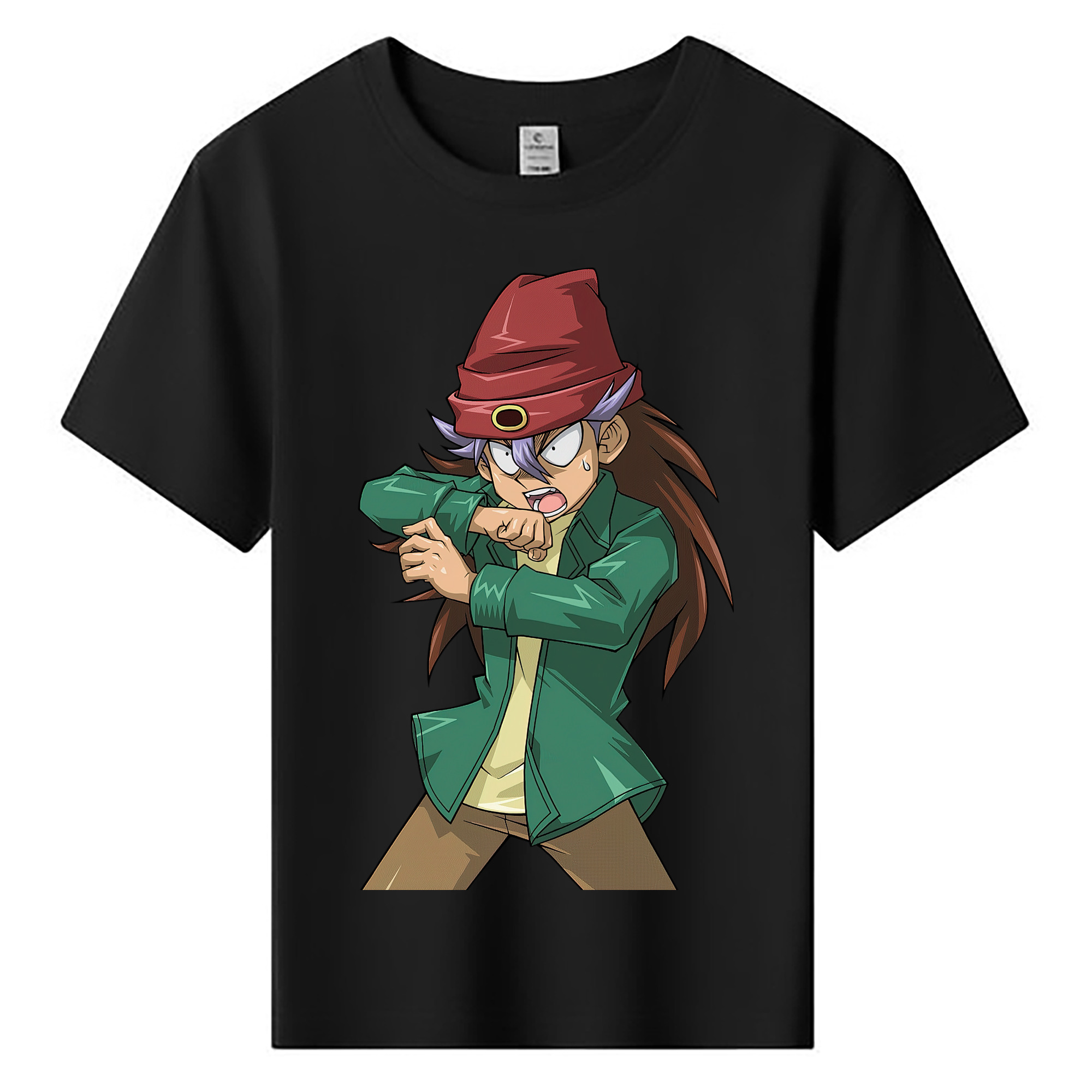 （画像用） 遊☆戯☆王 Yu-Gi-Oh! 綿100％キッズTシャツ（フロントプリント）