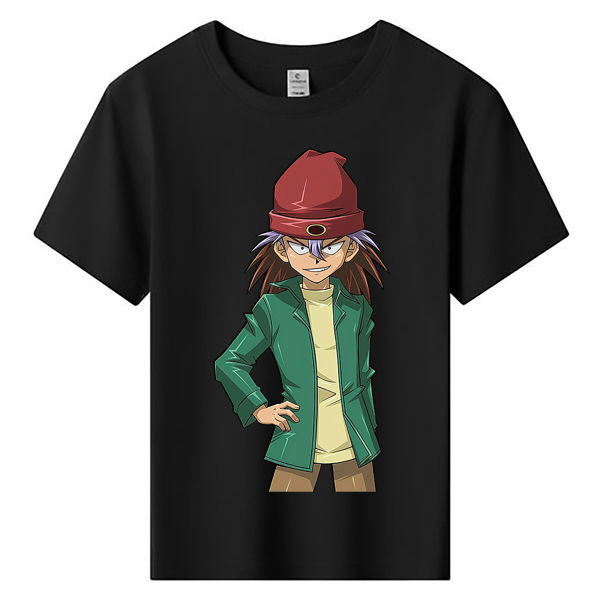 （画像用） 遊☆戯☆王 Yu-Gi-Oh! 綿100％キッズTシャツ（フロントプリント）