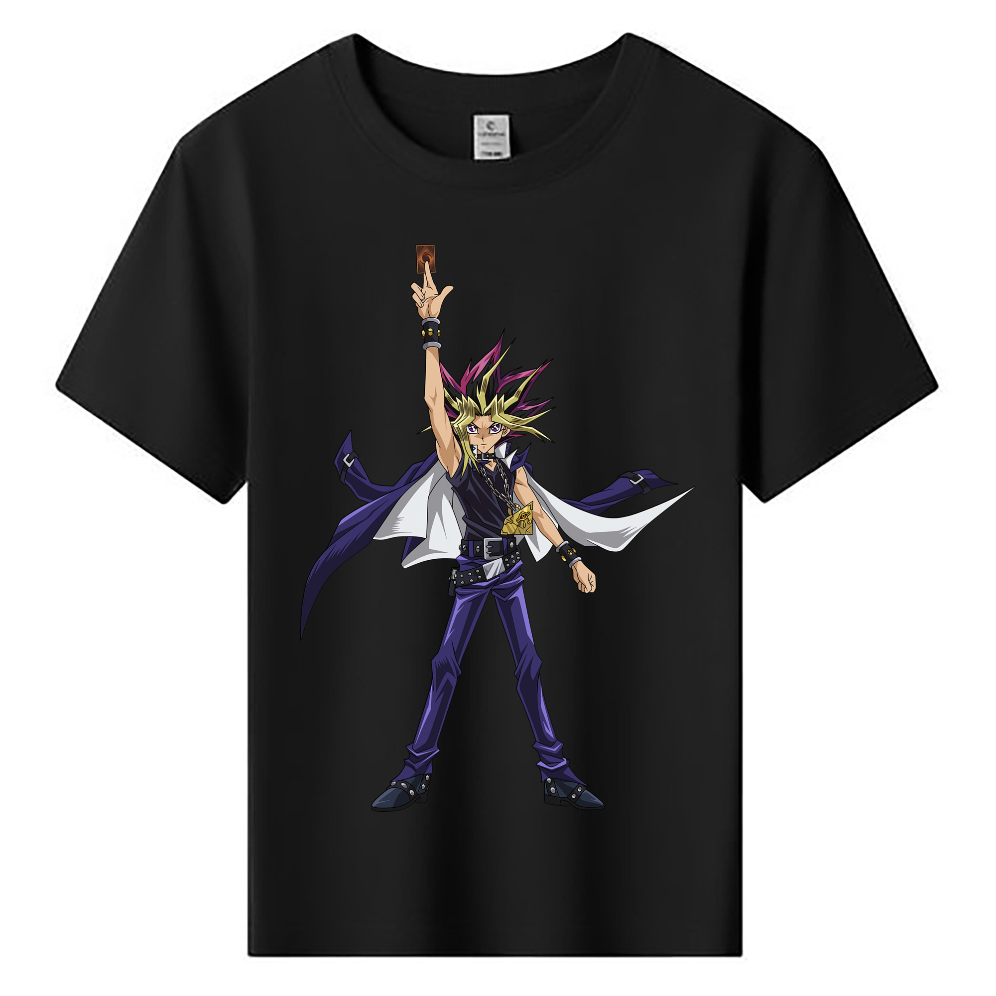 （画像用） 遊☆戯☆王 Yu-Gi-Oh! 綿100％キッズTシャツ（フロントプリント）