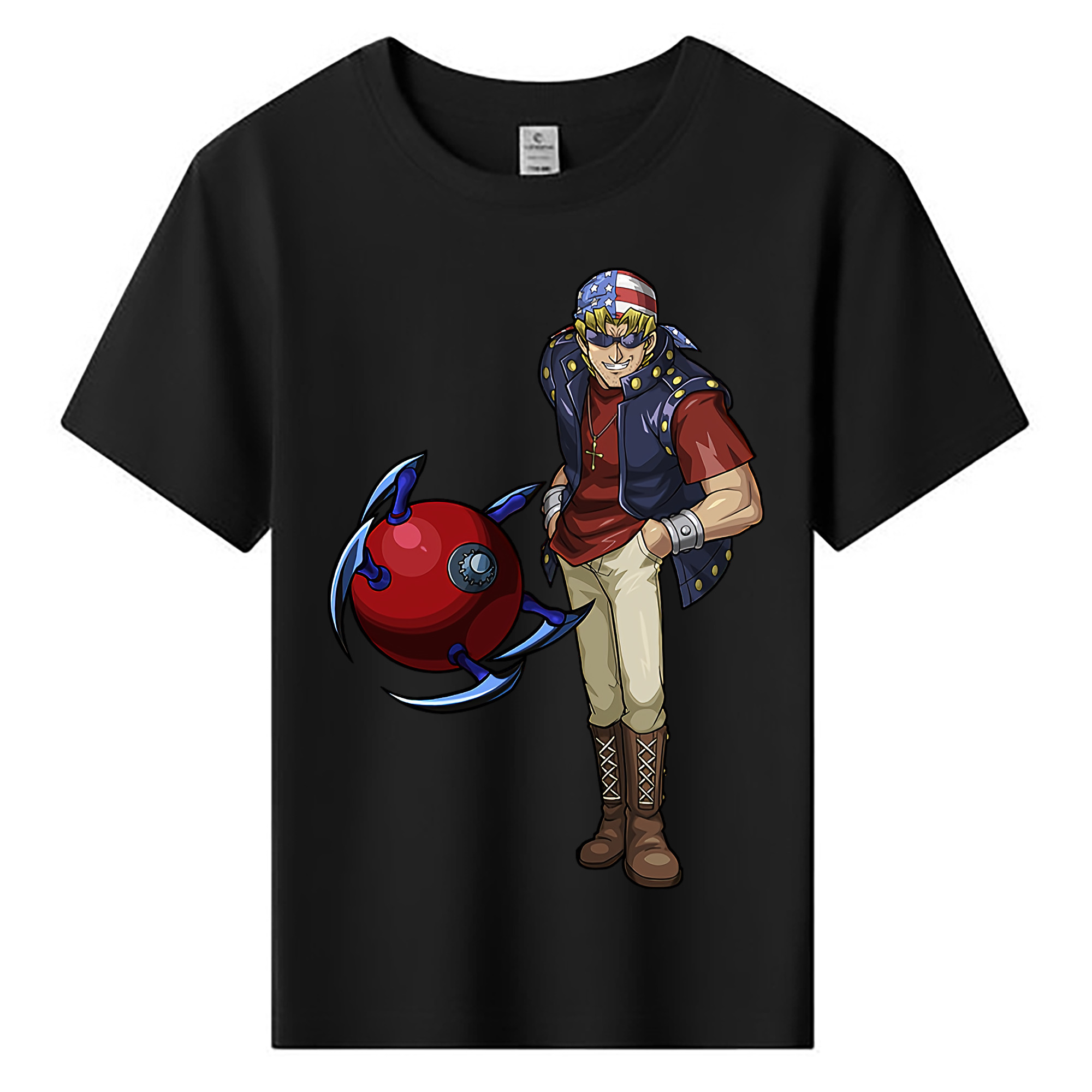 （画像用） 遊☆戯☆王 Yu-Gi-Oh! 綿100％キッズTシャツ（フロントプリント）