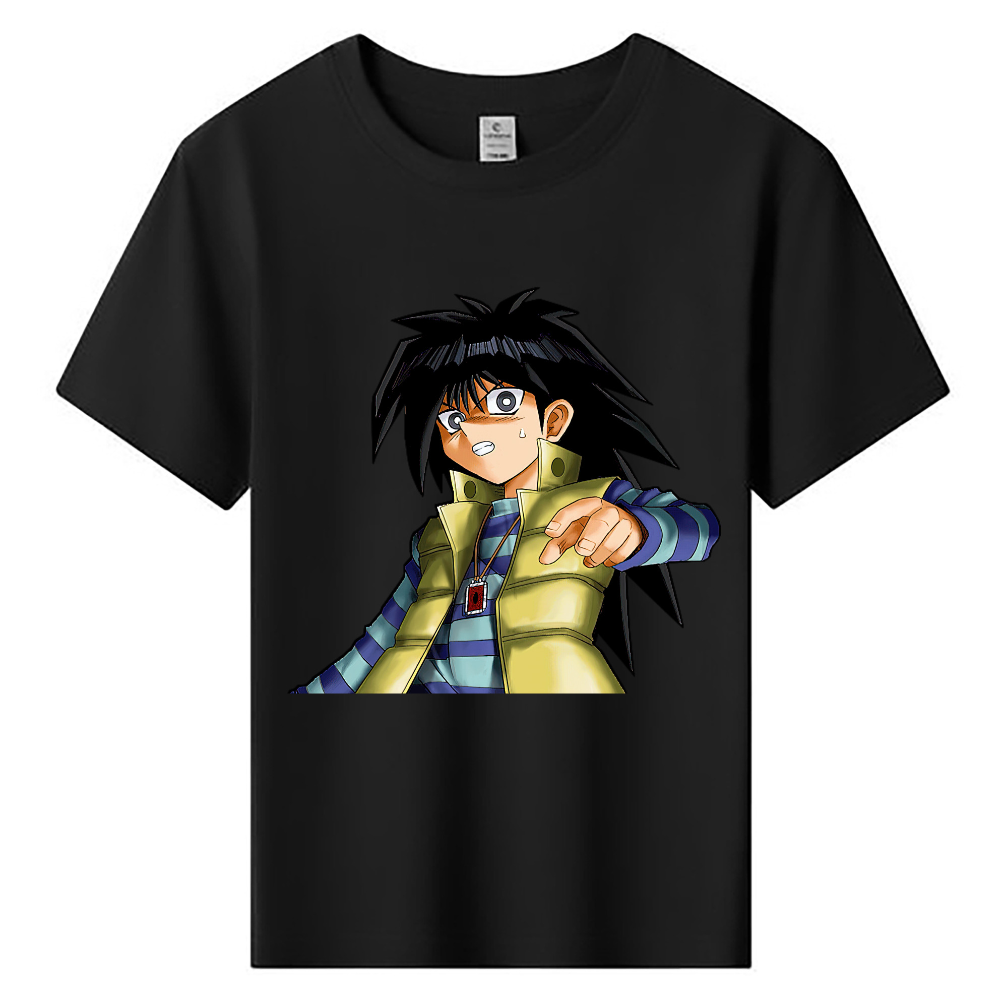 （画像用） 遊☆戯☆王 Yu-Gi-Oh! 綿100％キッズTシャツ（フロントプリント）