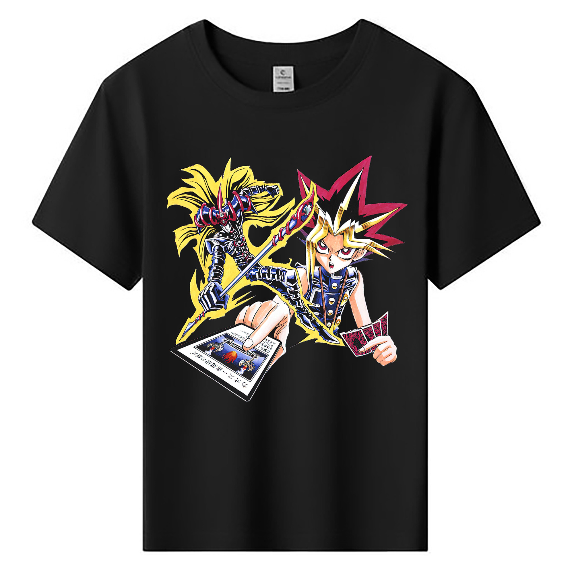 （画像用） 遊☆戯☆王 Yu-Gi-Oh! 綿100％キッズTシャツ（フロントプリント）