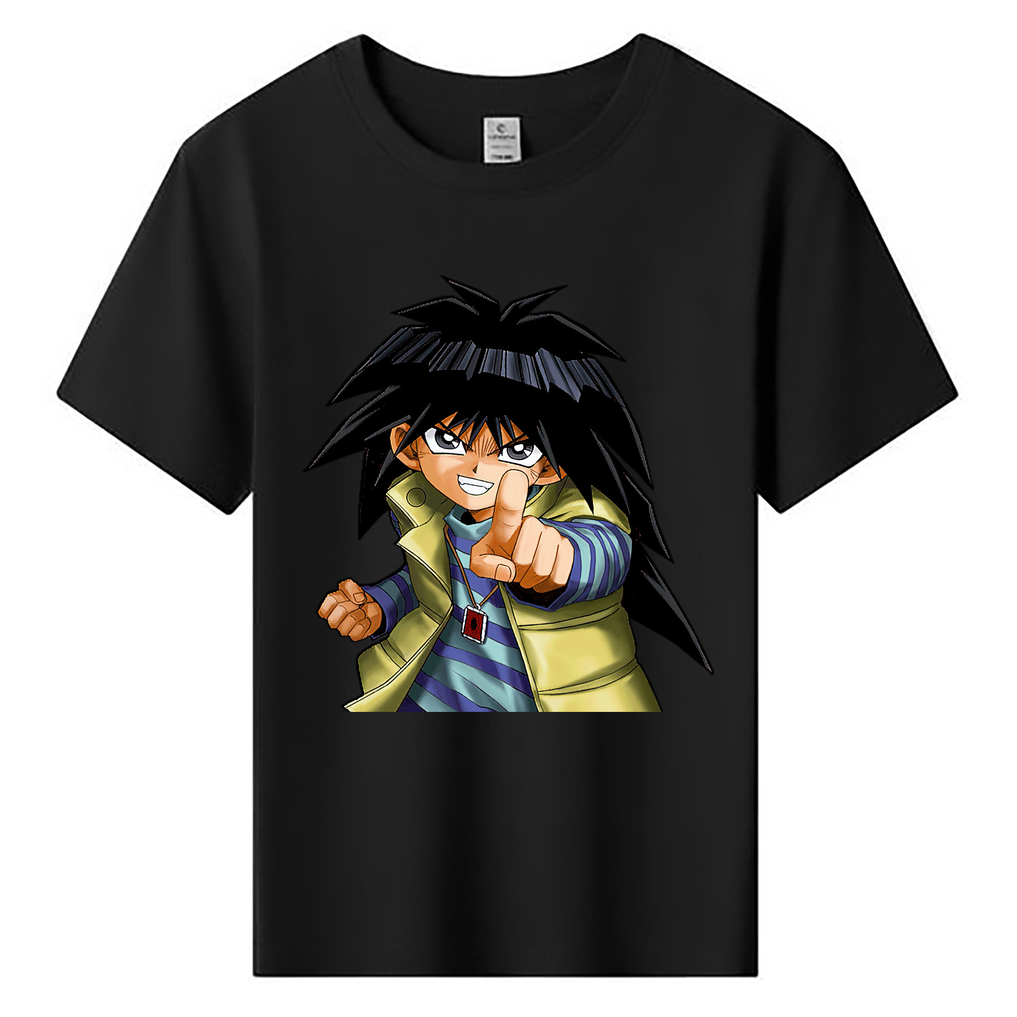 （画像用） 遊☆戯☆王 Yu-Gi-Oh! 綿100％キッズTシャツ（フロントプリント）