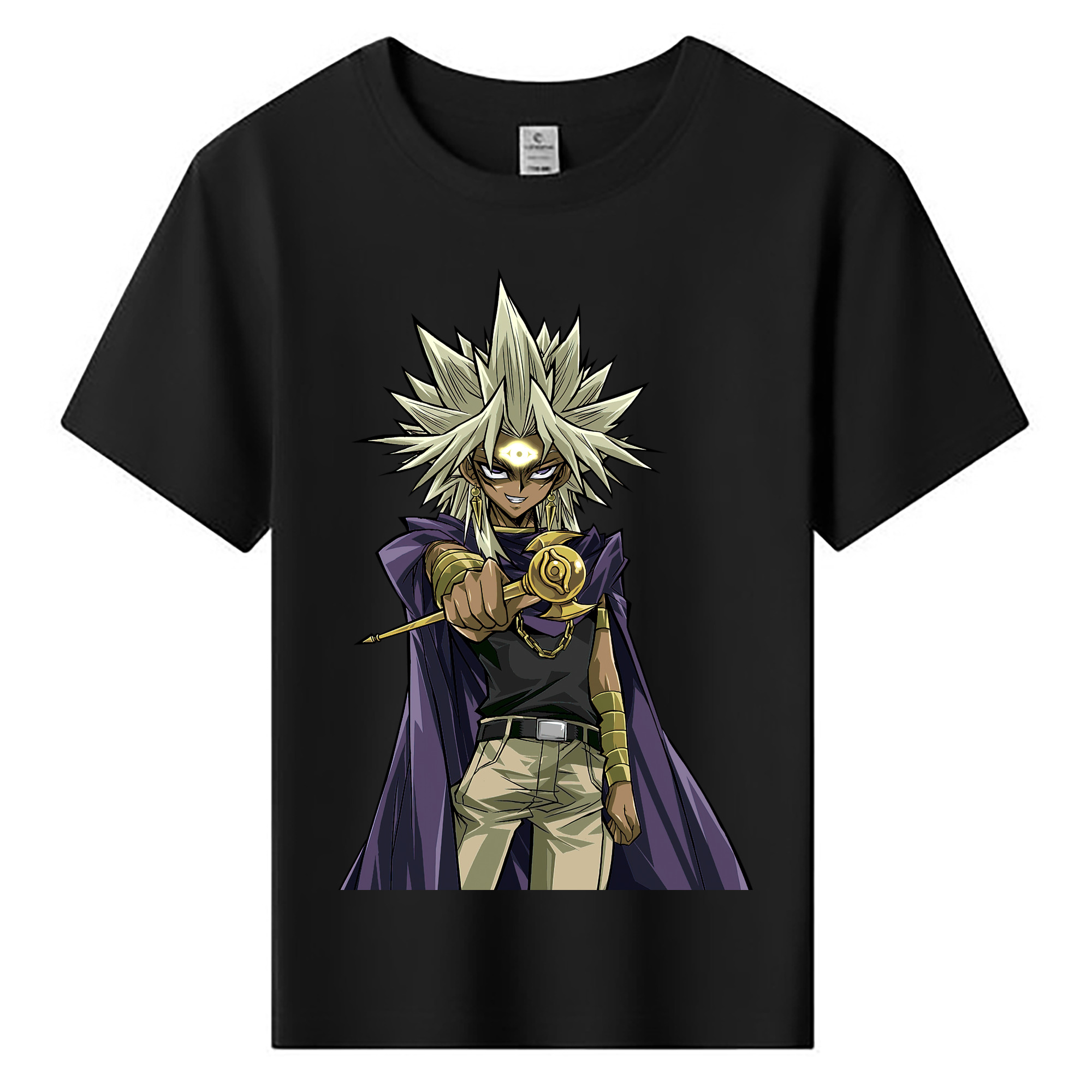 （画像用） 遊☆戯☆王 Yu-Gi-Oh! 綿100％キッズTシャツ（フロントプリント）