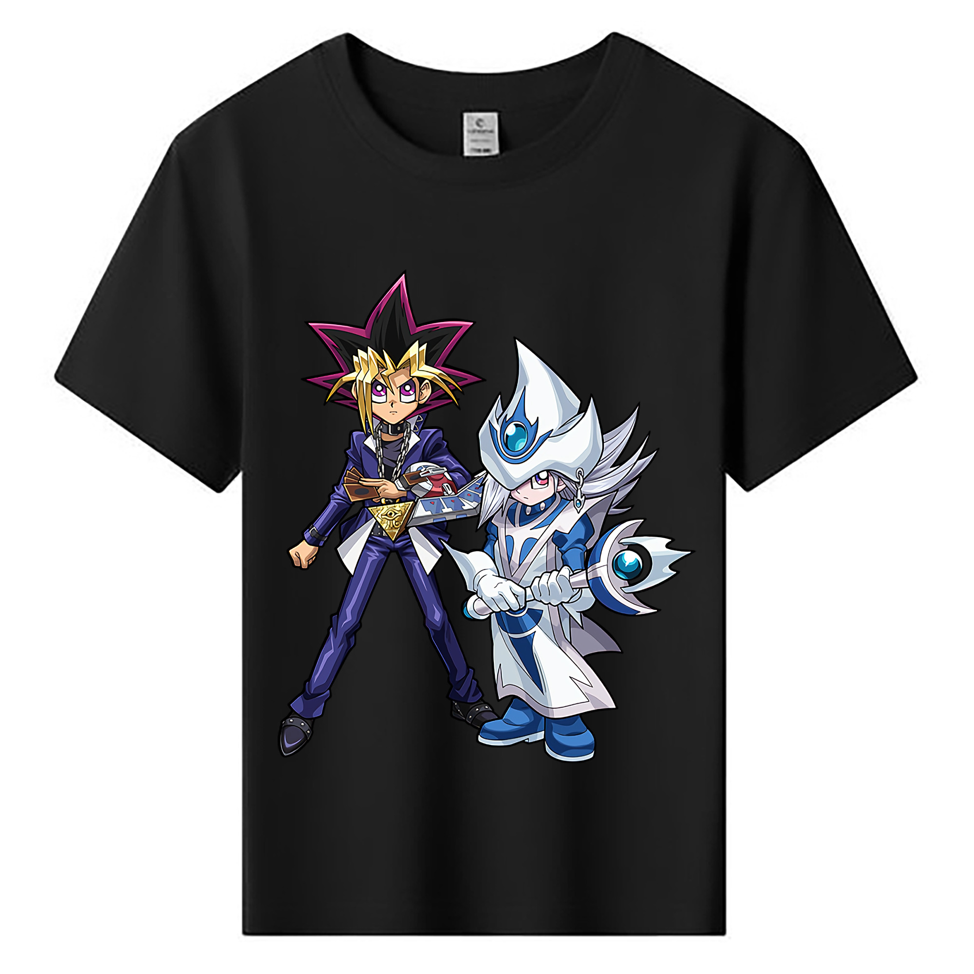 （画像用） 遊☆戯☆王 Yu-Gi-Oh! 綿100％キッズTシャツ（フロントプリント）