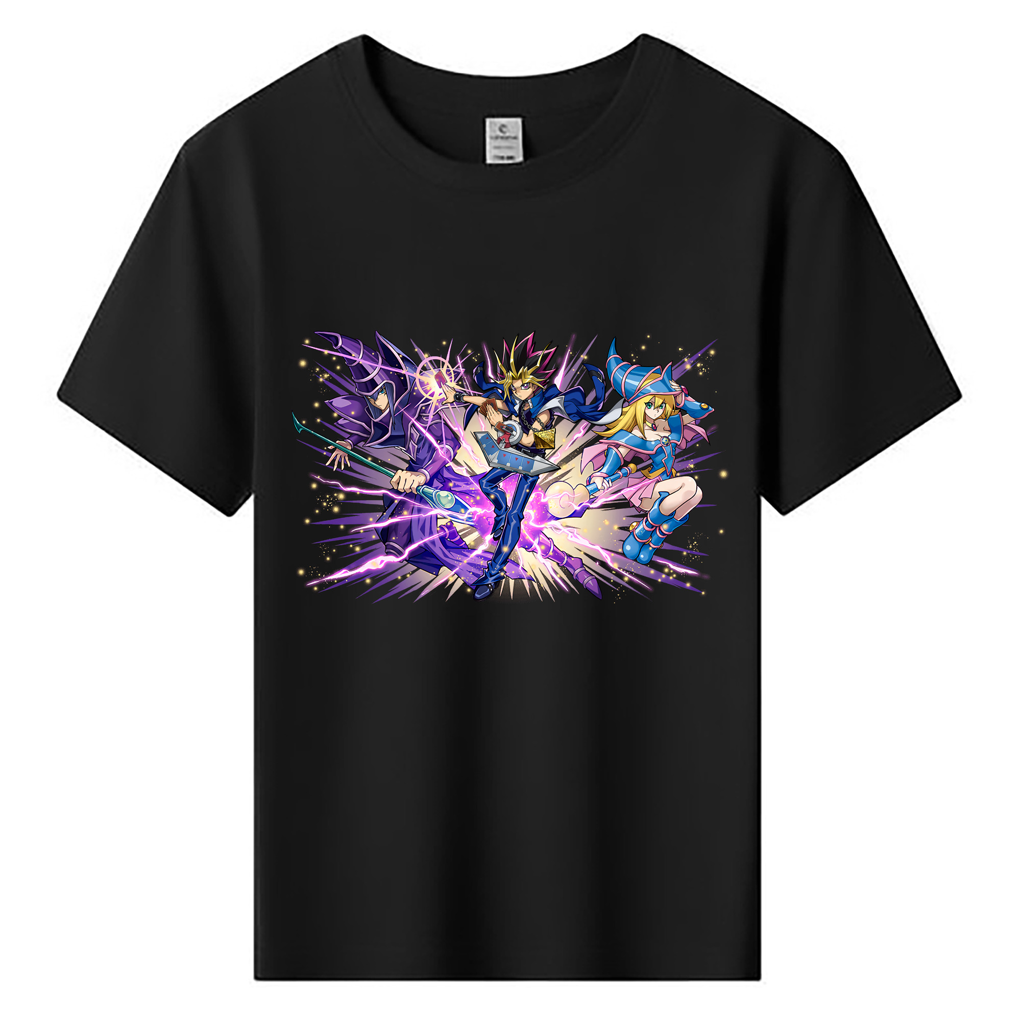 （画像用） 遊☆戯☆王 Yu-Gi-Oh! 綿100％キッズTシャツ（フロントプリント）