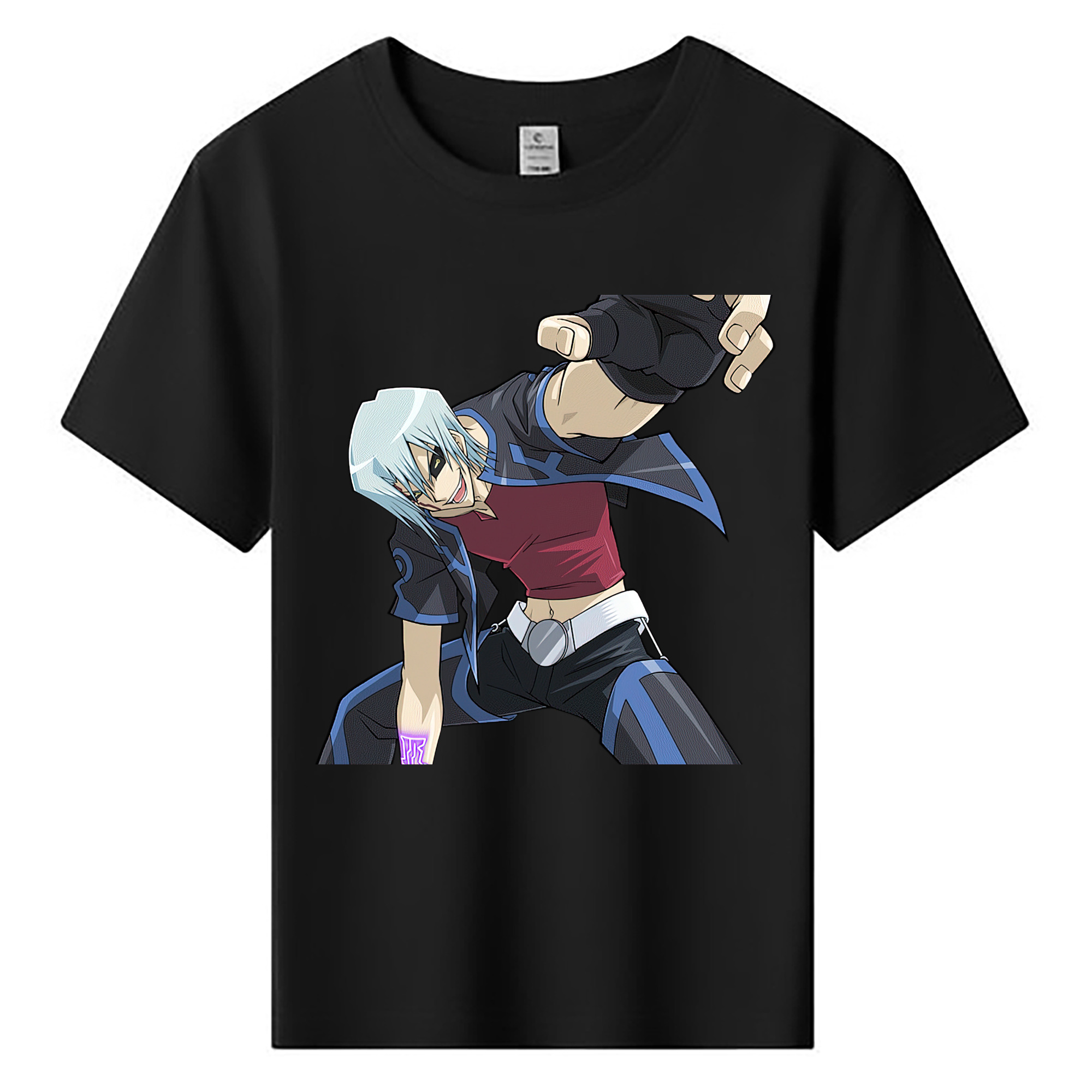 （画像用） 遊☆戯☆王 Yu-Gi-Oh! 綿100％キッズTシャツ（フロントプリント）