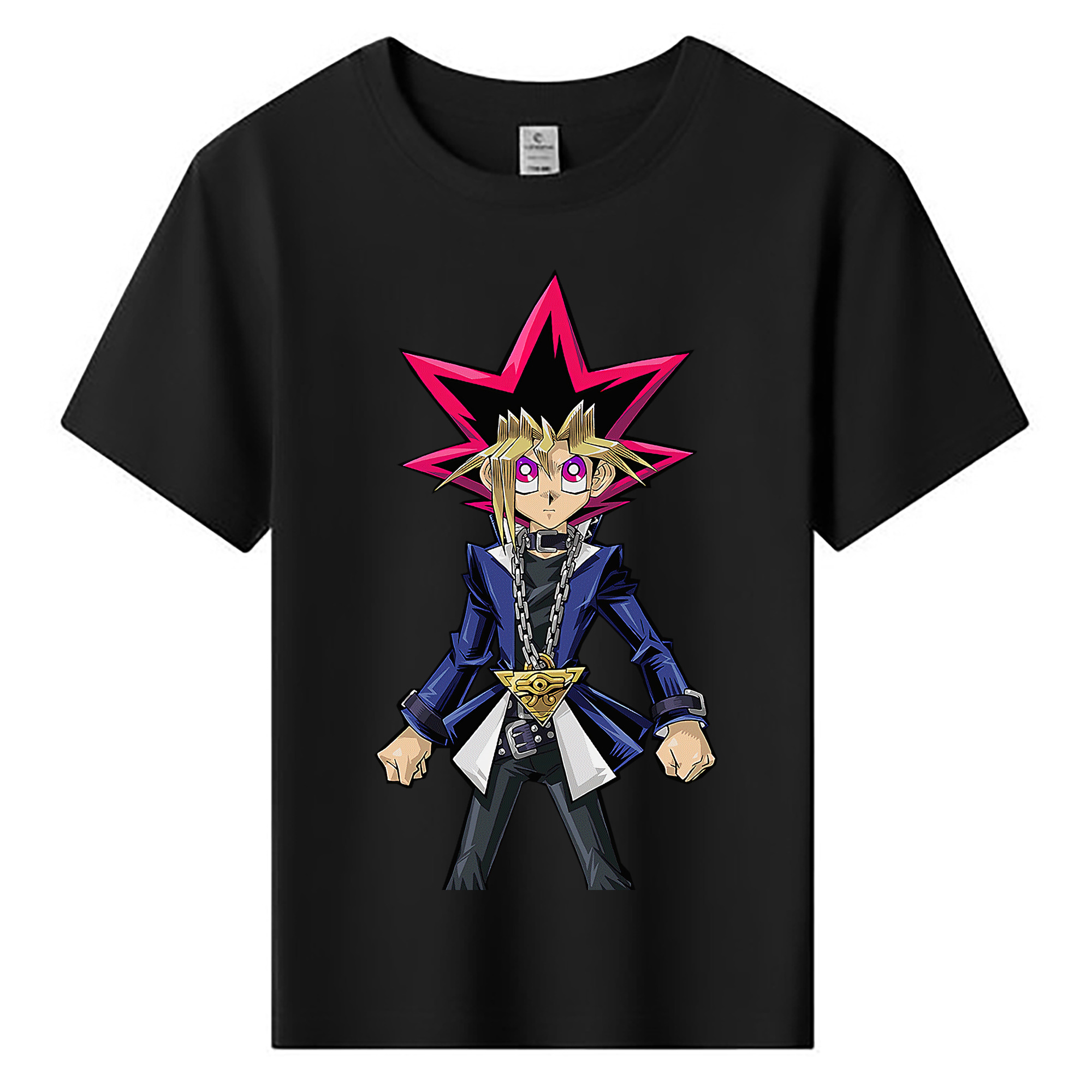 （画像用） 遊☆戯☆王 Yu-Gi-Oh! 綿100％キッズTシャツ（フロントプリント）