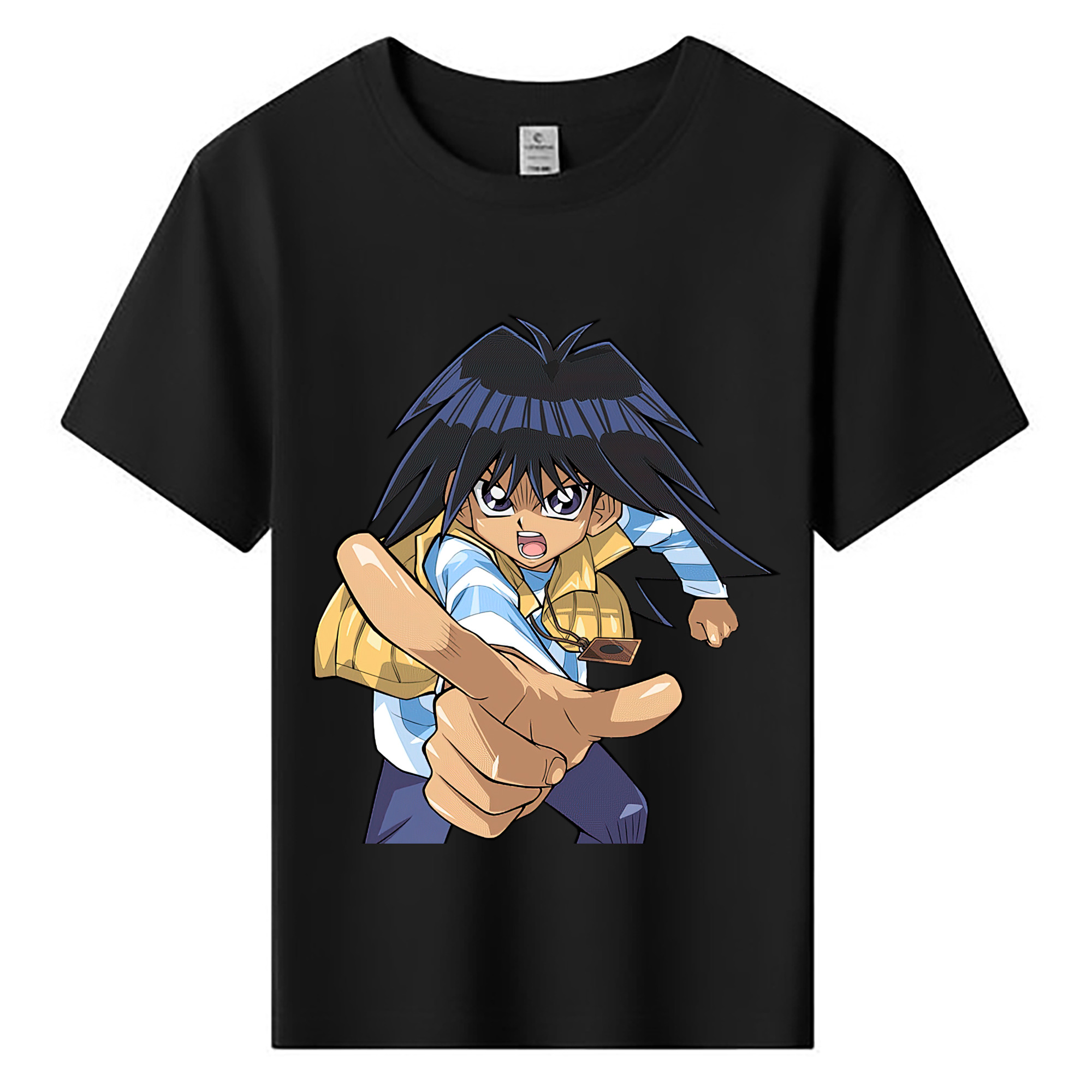 （画像用） 遊☆戯☆王 Yu-Gi-Oh! 綿100％キッズTシャツ（フロントプリント）