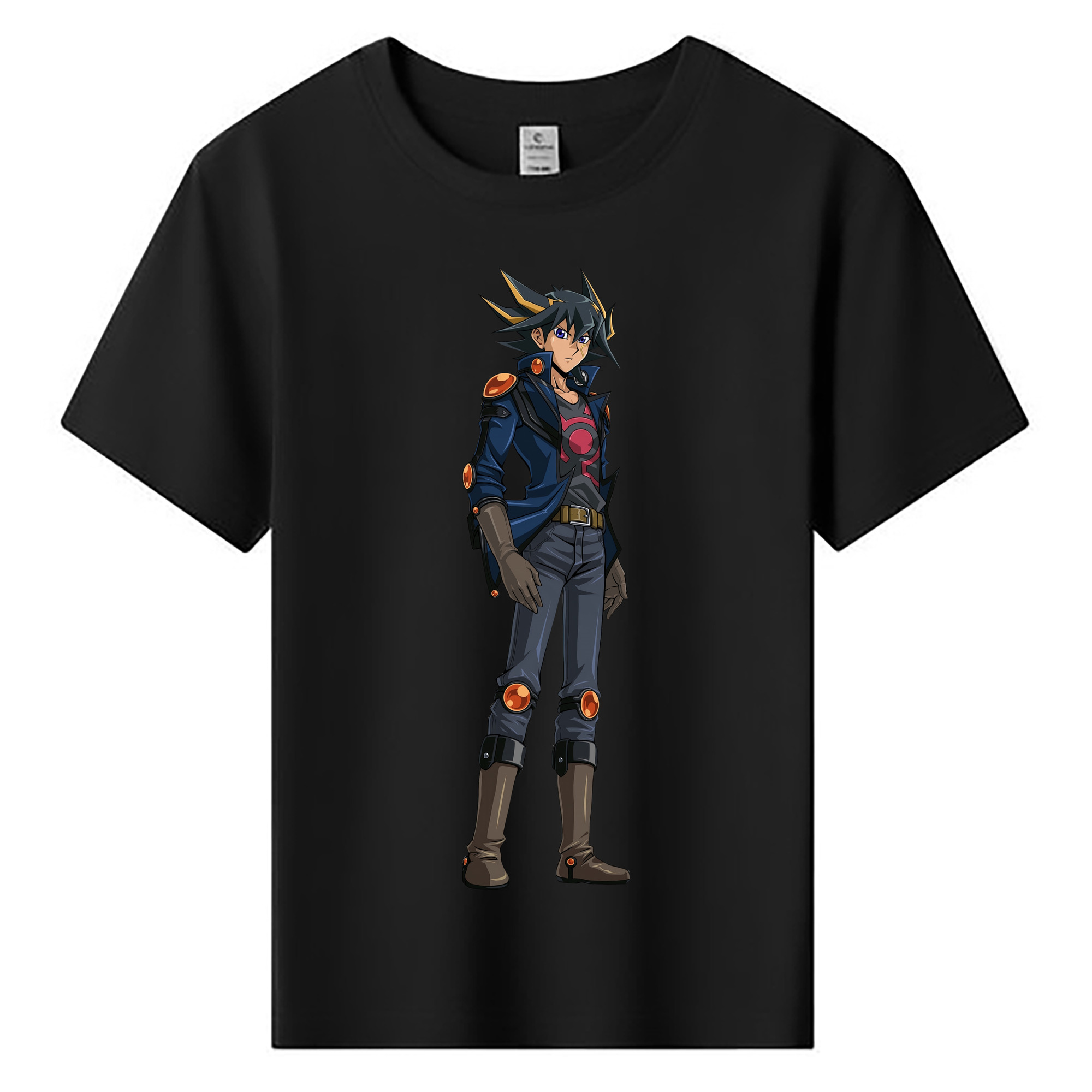 （画像用） 遊☆戯☆王 Yu-Gi-Oh! 綿100％キッズTシャツ（フロントプリント）