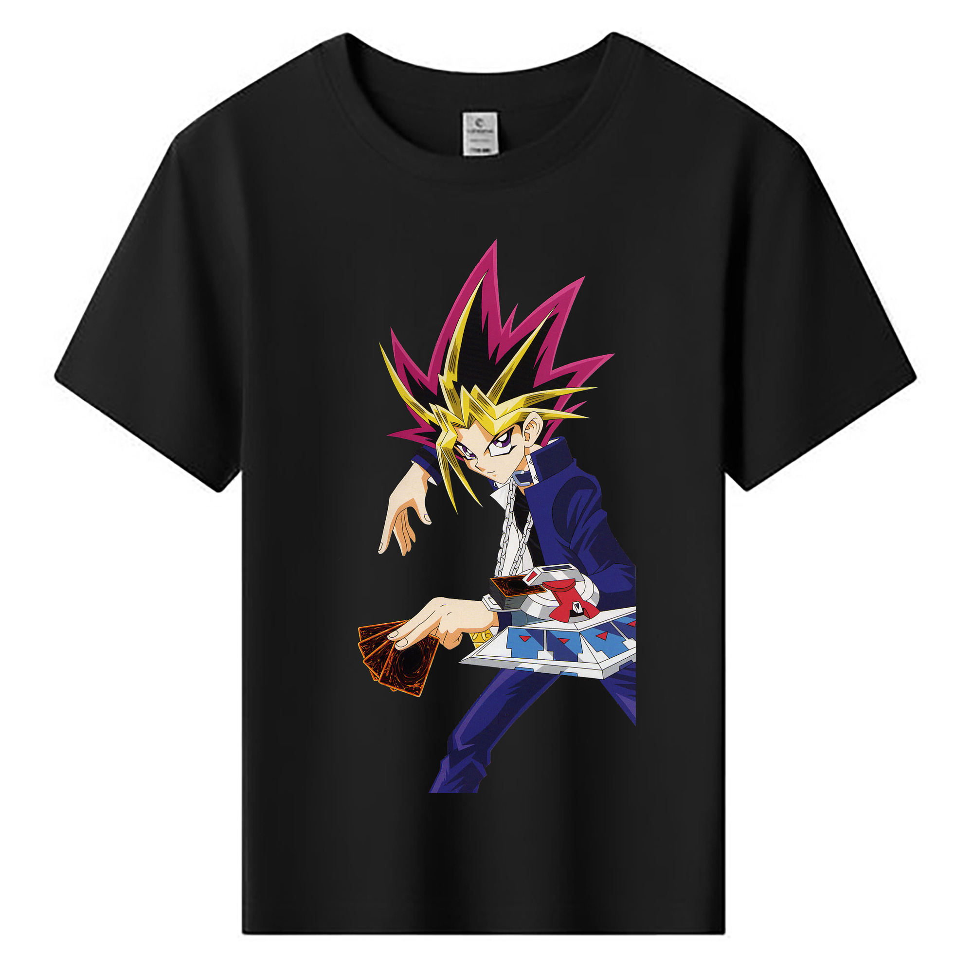 （画像用） 遊☆戯☆王 Yu-Gi-Oh! 綿100％キッズTシャツ（フロントプリント）