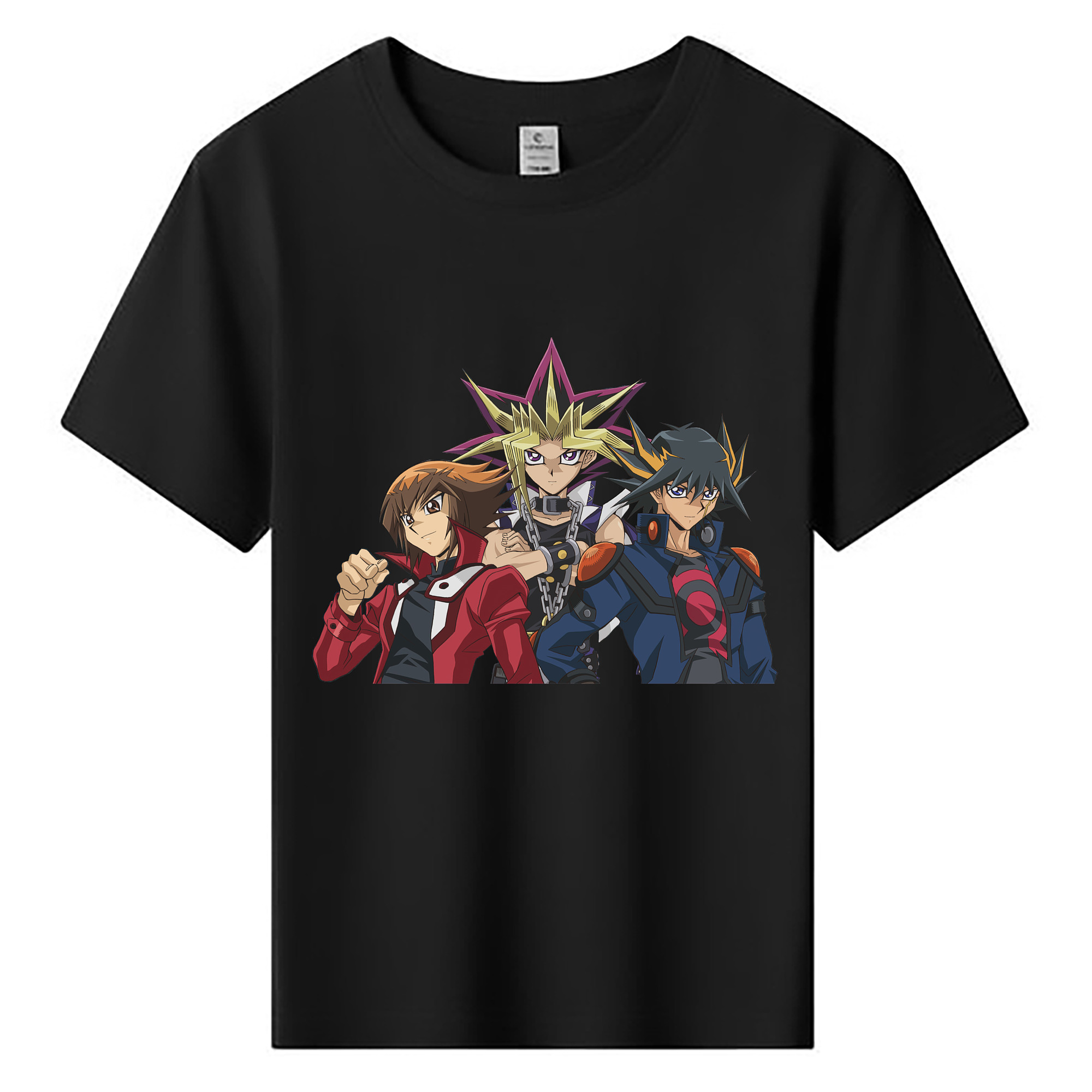 （画像用） 遊☆戯☆王 Yu-Gi-Oh! 綿100％キッズTシャツ（フロントプリント）