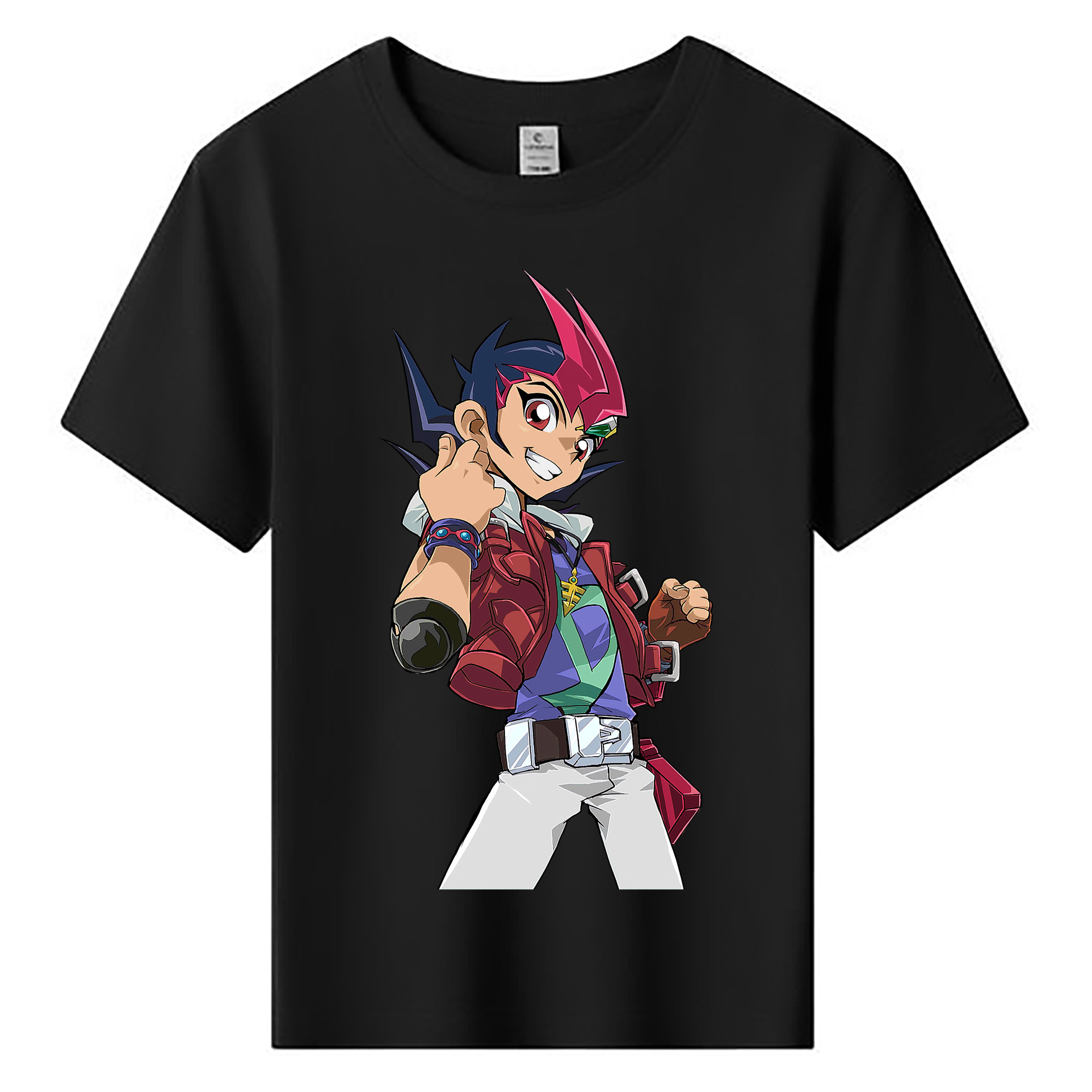 （画像用） 遊☆戯☆王 Yu-Gi-Oh! 綿100％キッズTシャツ（フロントプリント）