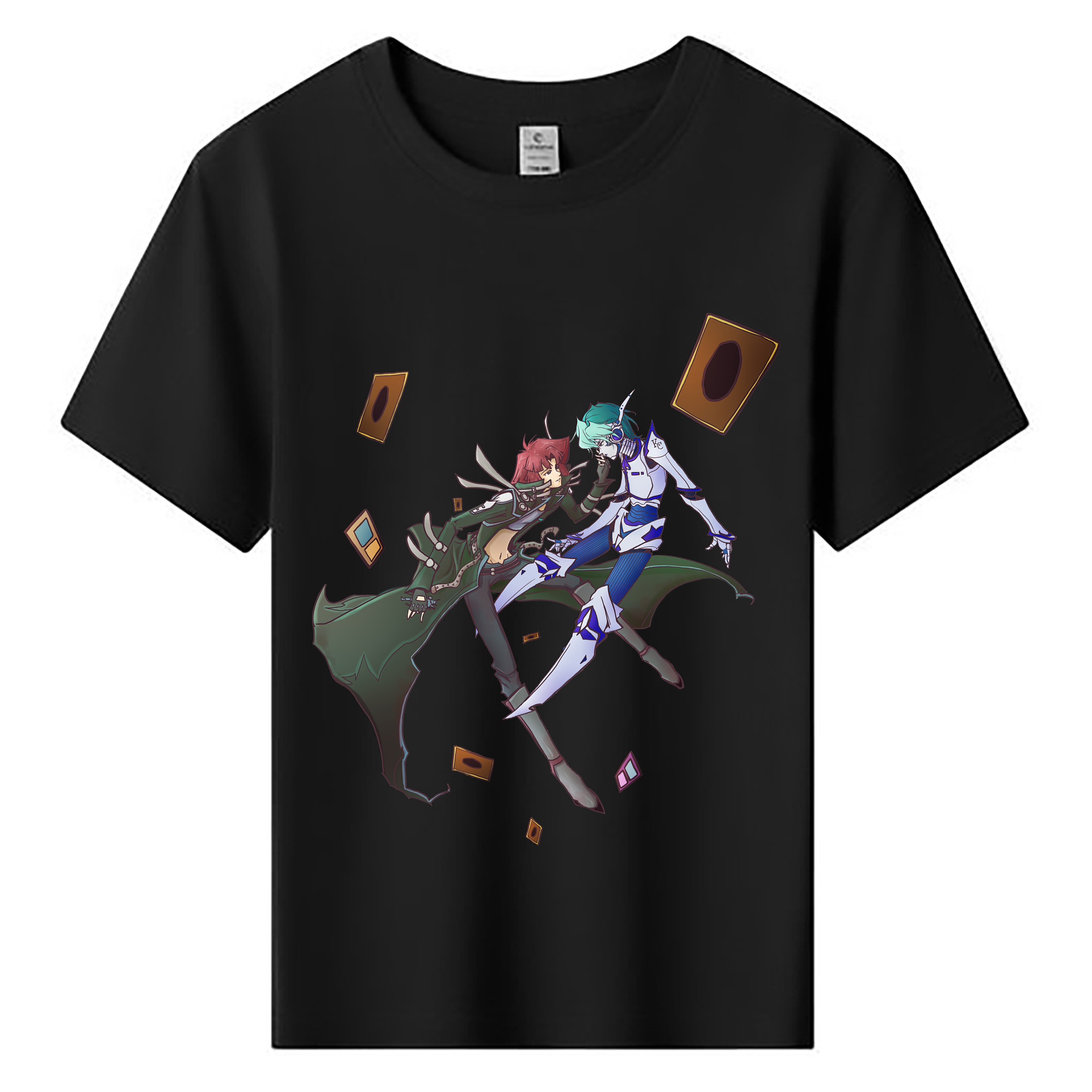 （画像用） 遊☆戯☆王 Yu-Gi-Oh! 綿100％キッズTシャツ（フロントプリント）