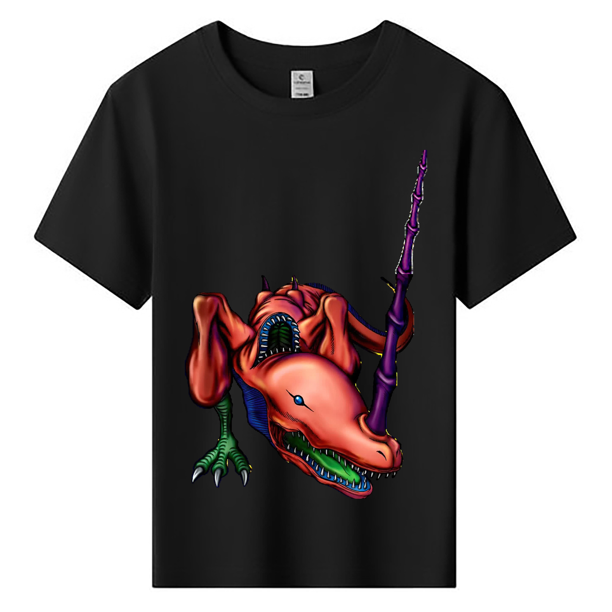 （画像用） 遊☆戯☆王 Yu-Gi-Oh! 綿100％キッズTシャツ（フロントプリント）
