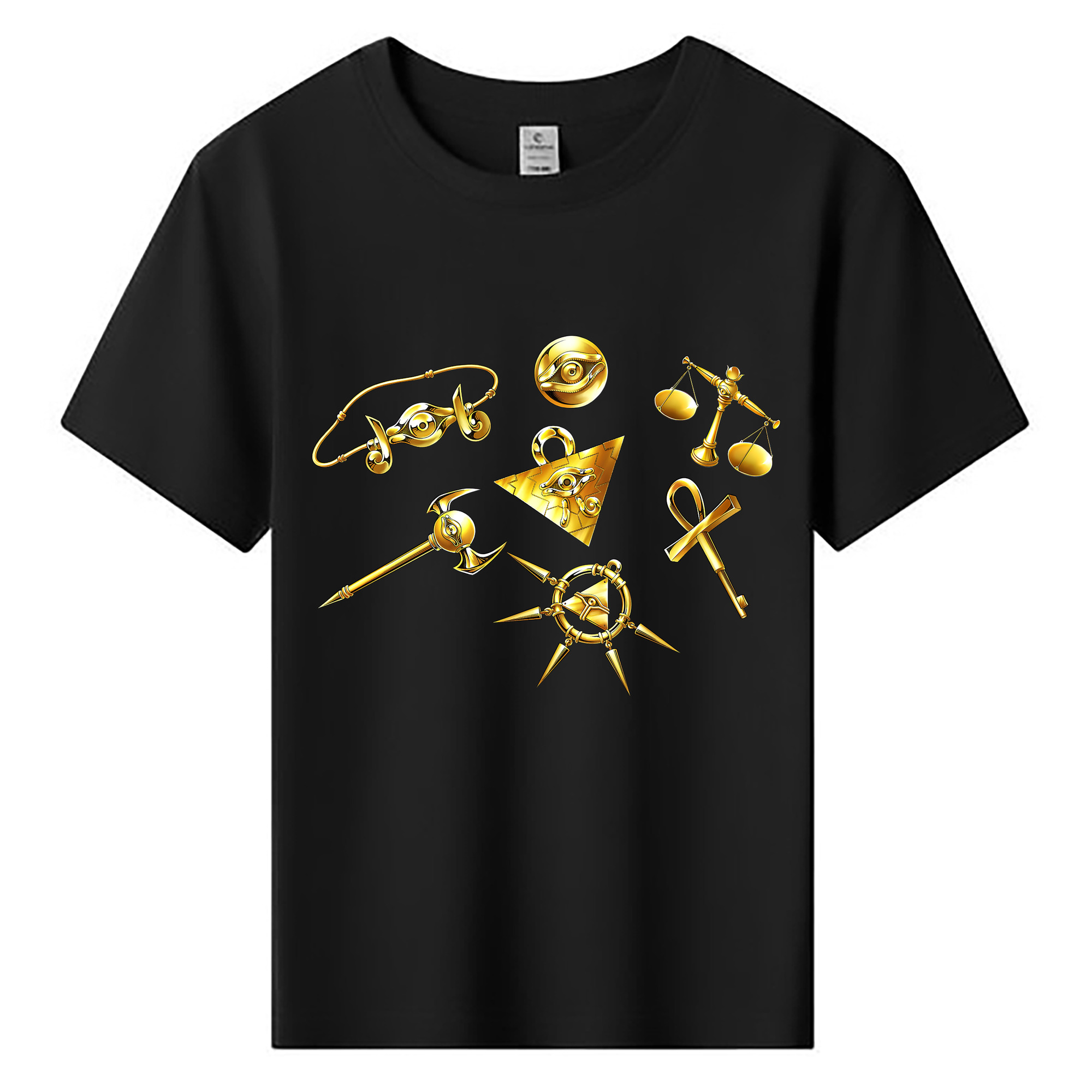（画像用） 遊☆戯☆王 Yu-Gi-Oh! 綿100％キッズTシャツ（フロントプリント）