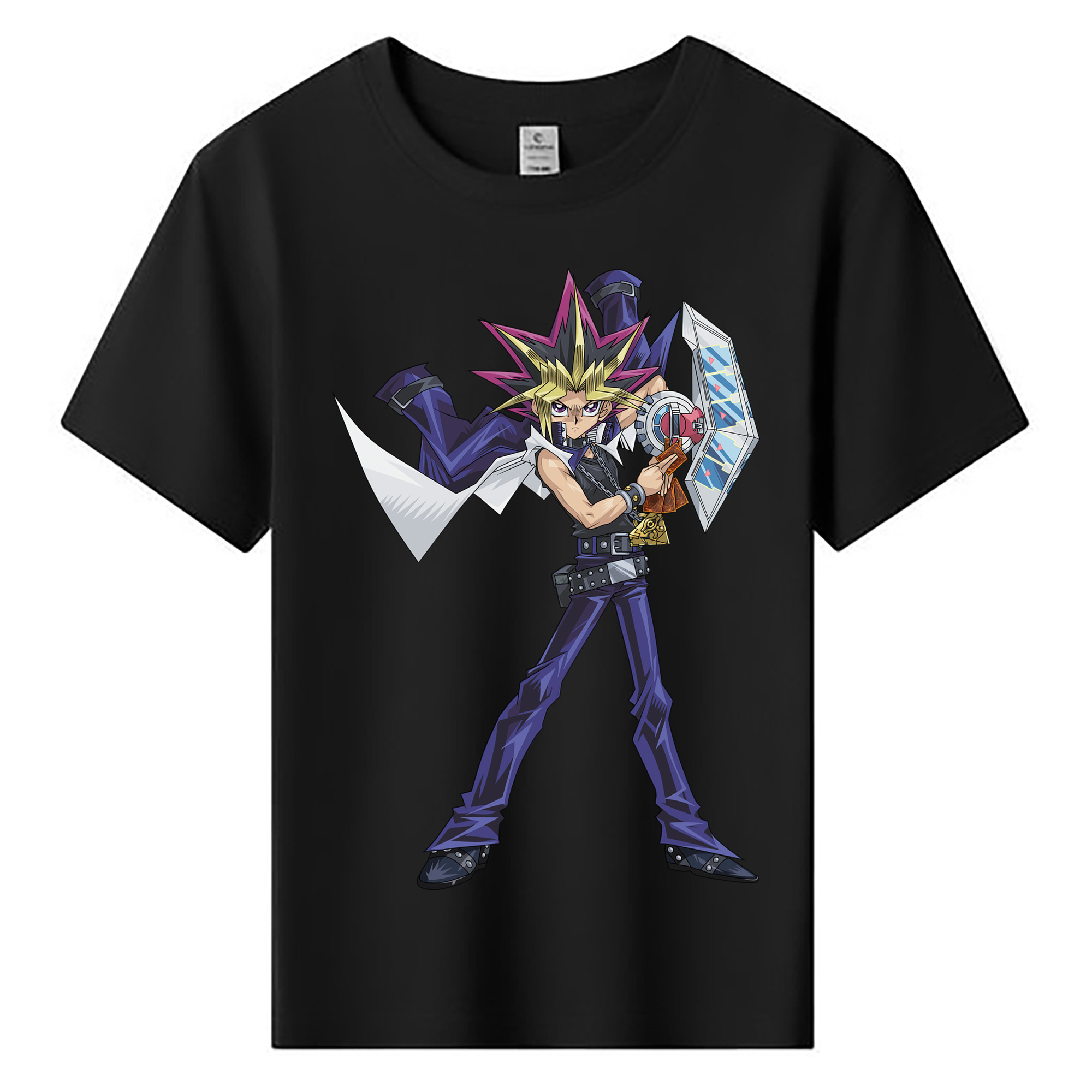 （画像用） 遊☆戯☆王 Yu-Gi-Oh! 綿100％キッズTシャツ（フロントプリント）