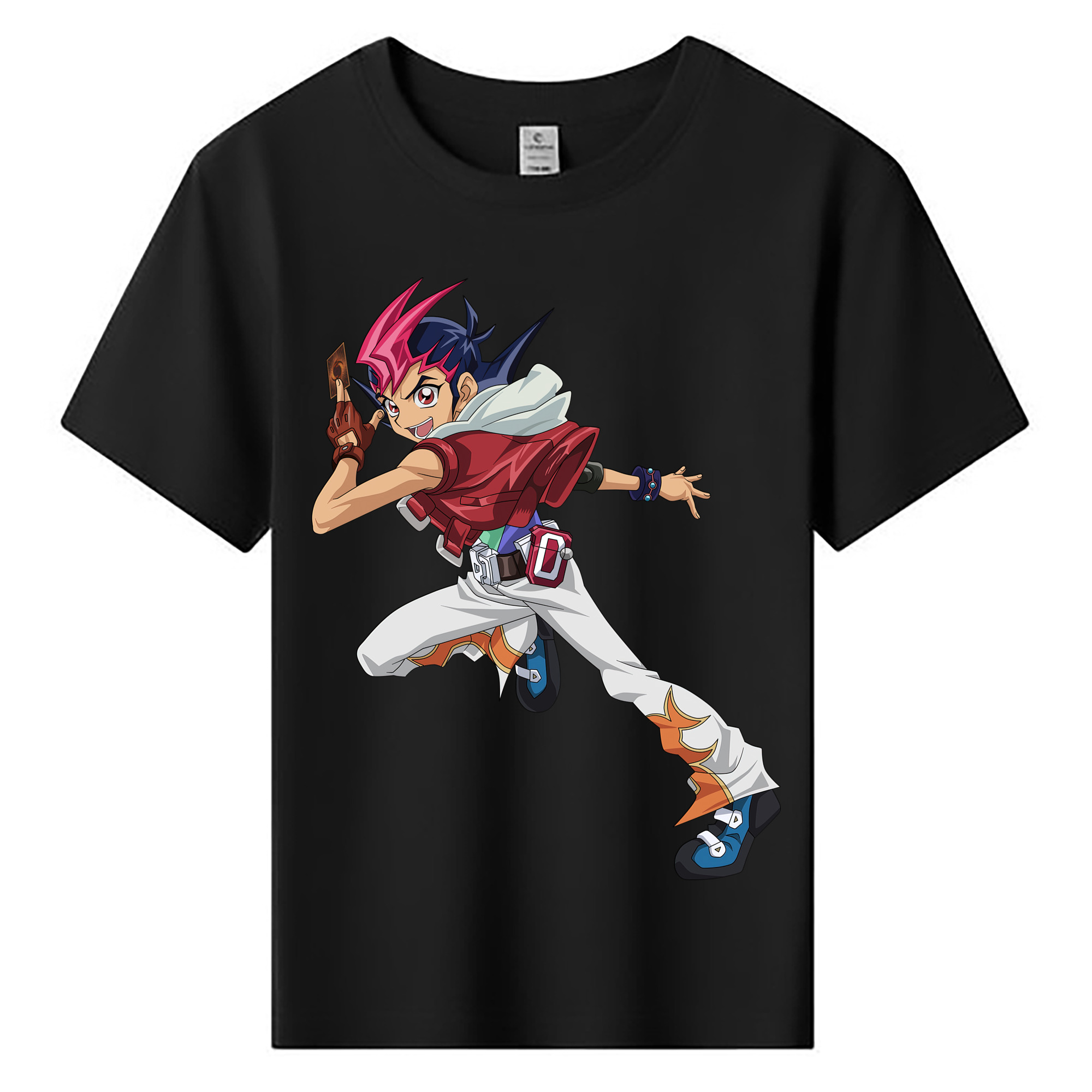 （画像用） 遊☆戯☆王 Yu-Gi-Oh! 綿100％キッズTシャツ（フロントプリント）