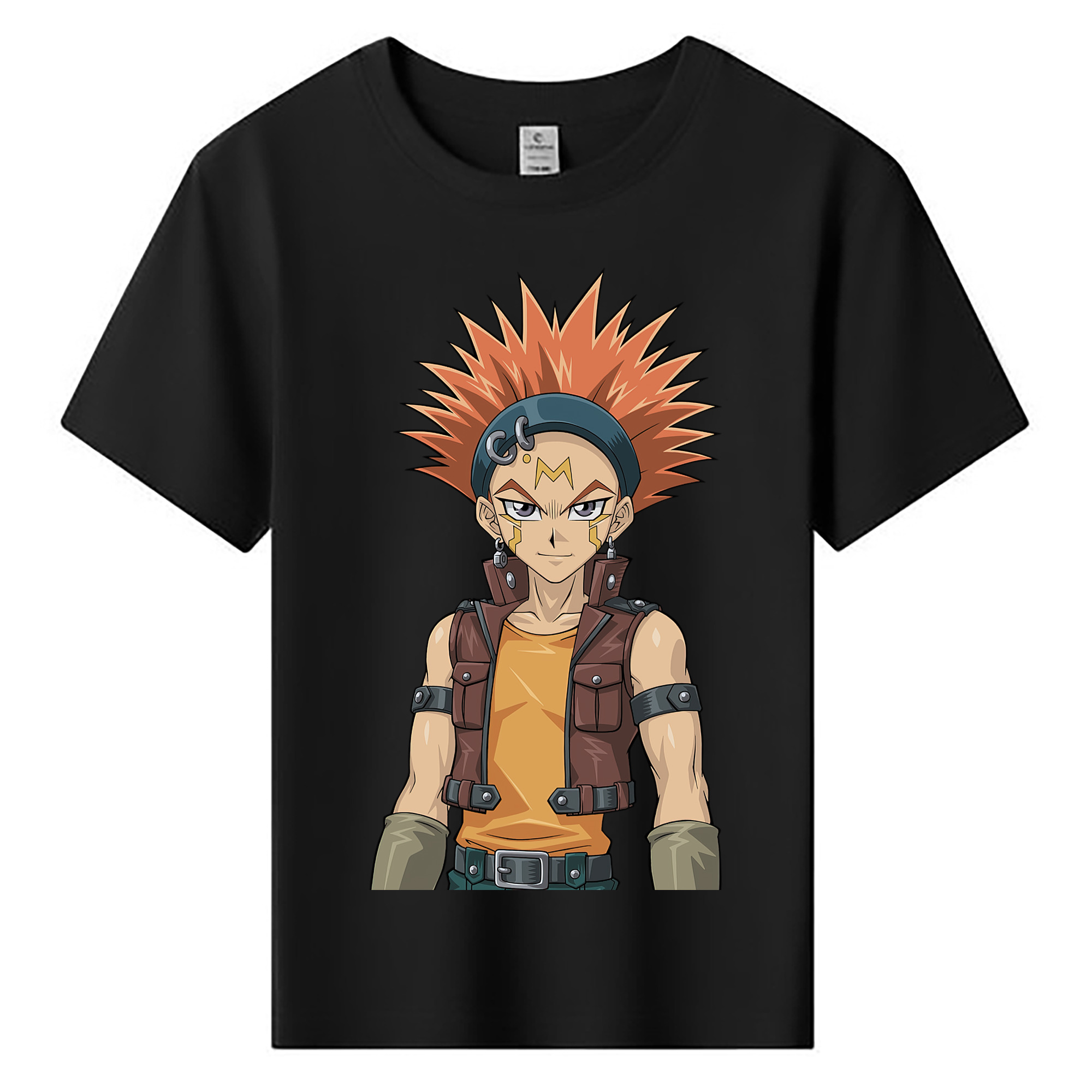 （画像用） 遊☆戯☆王 Yu-Gi-Oh! 綿100％キッズTシャツ（フロントプリント）