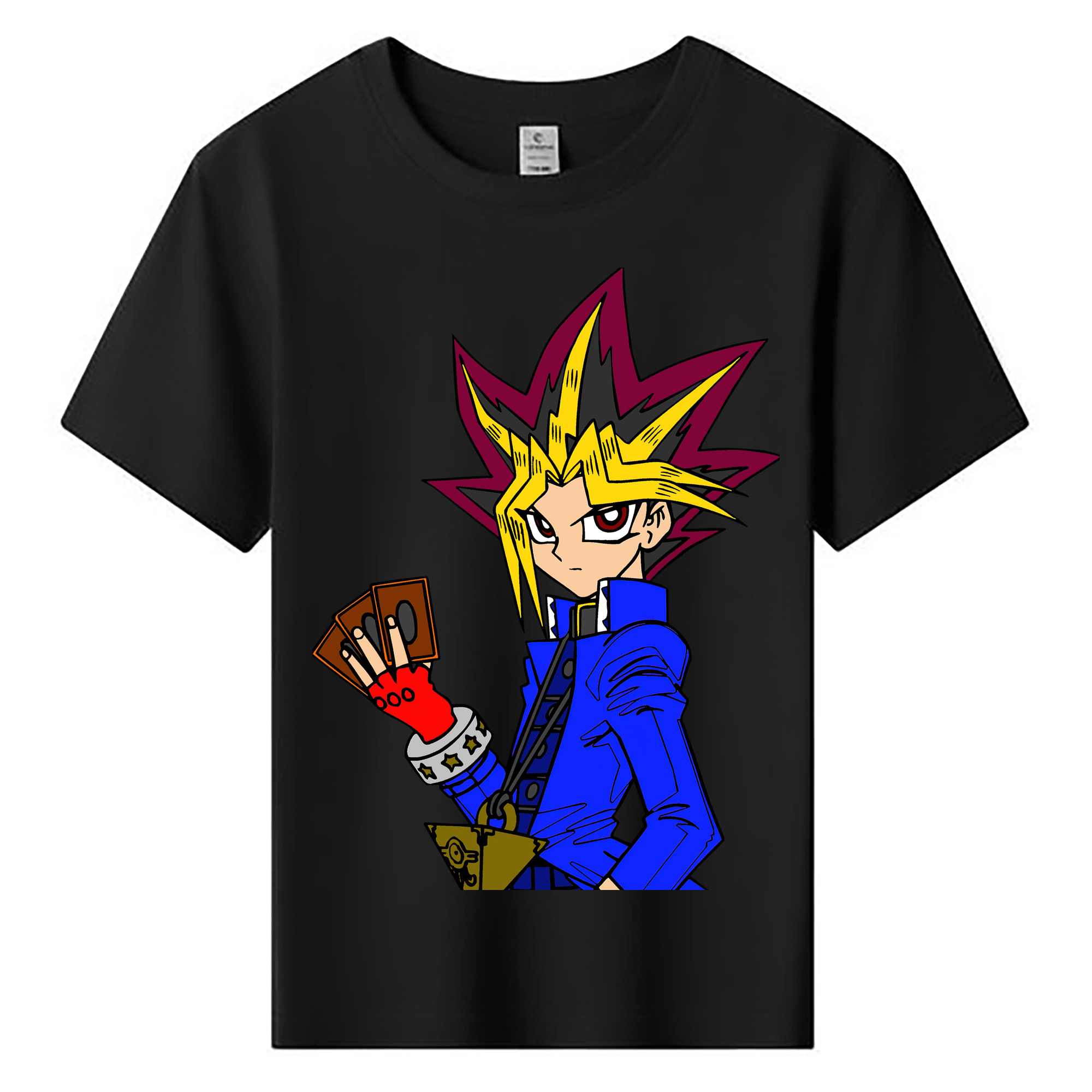 （画像用） 遊☆戯☆王 Yu-Gi-Oh! 綿100％キッズTシャツ（フロントプリント）
