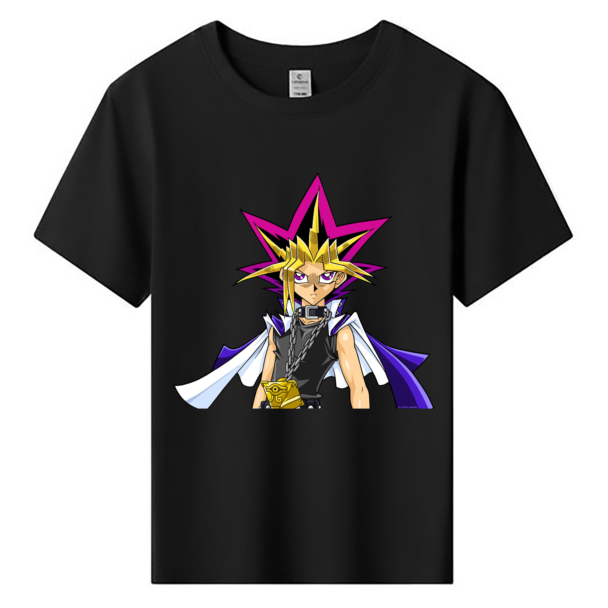（画像用） 遊☆戯☆王 Yu-Gi-Oh! 綿100％キッズTシャツ（フロントプリント）