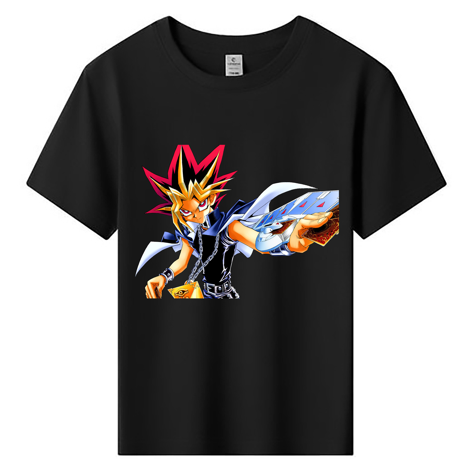 （画像用） 遊☆戯☆王 Yu-Gi-Oh! 綿100％キッズTシャツ（フロントプリント）