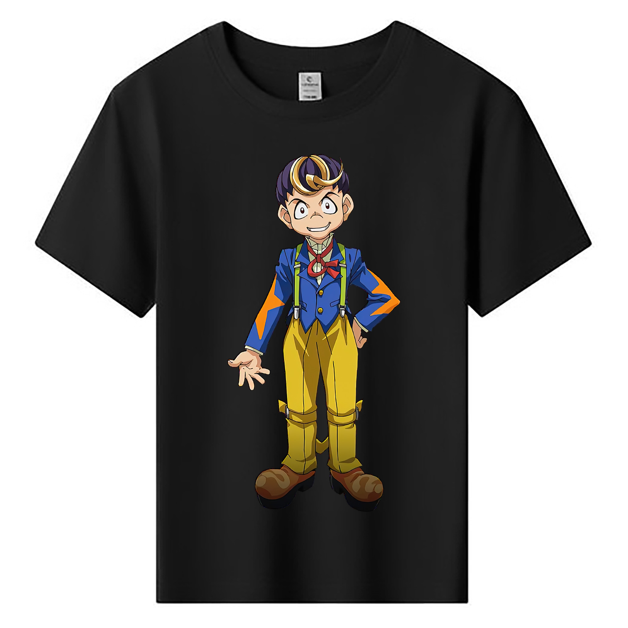 （画像用） 遊☆戯☆王 Yu-Gi-Oh! 綿100％キッズTシャツ（フロントプリント）