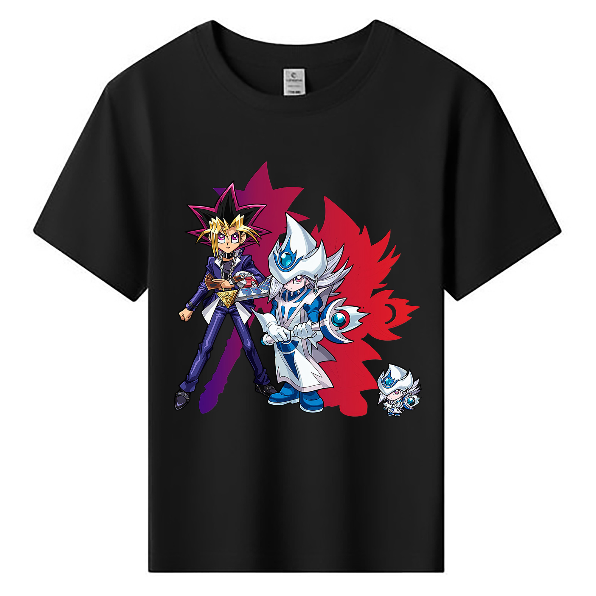 （画像用） 遊☆戯☆王 Yu-Gi-Oh! 綿100％キッズTシャツ（フロントプリント）