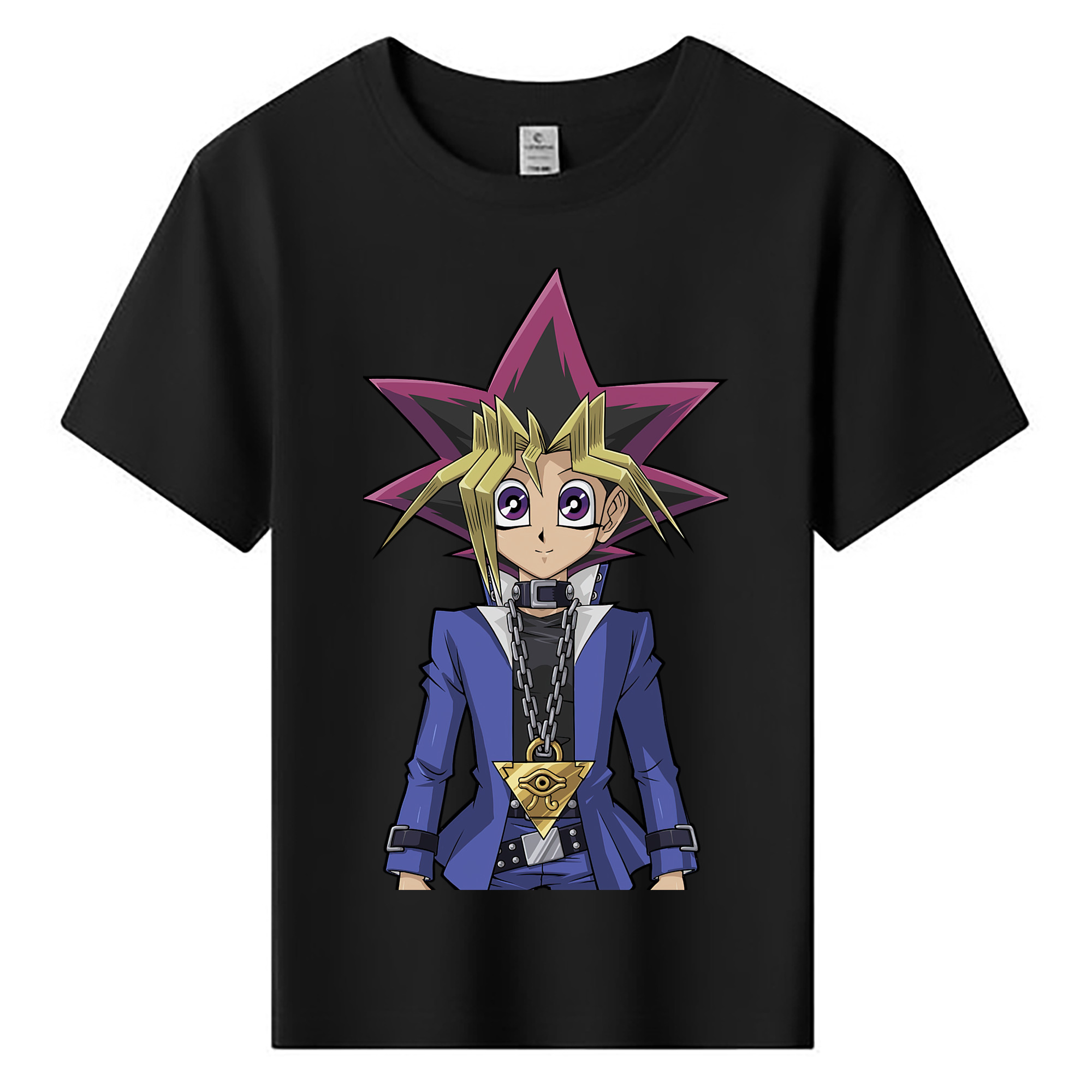 （画像用） 遊☆戯☆王 Yu-Gi-Oh! 綿100％キッズTシャツ（フロントプリント）