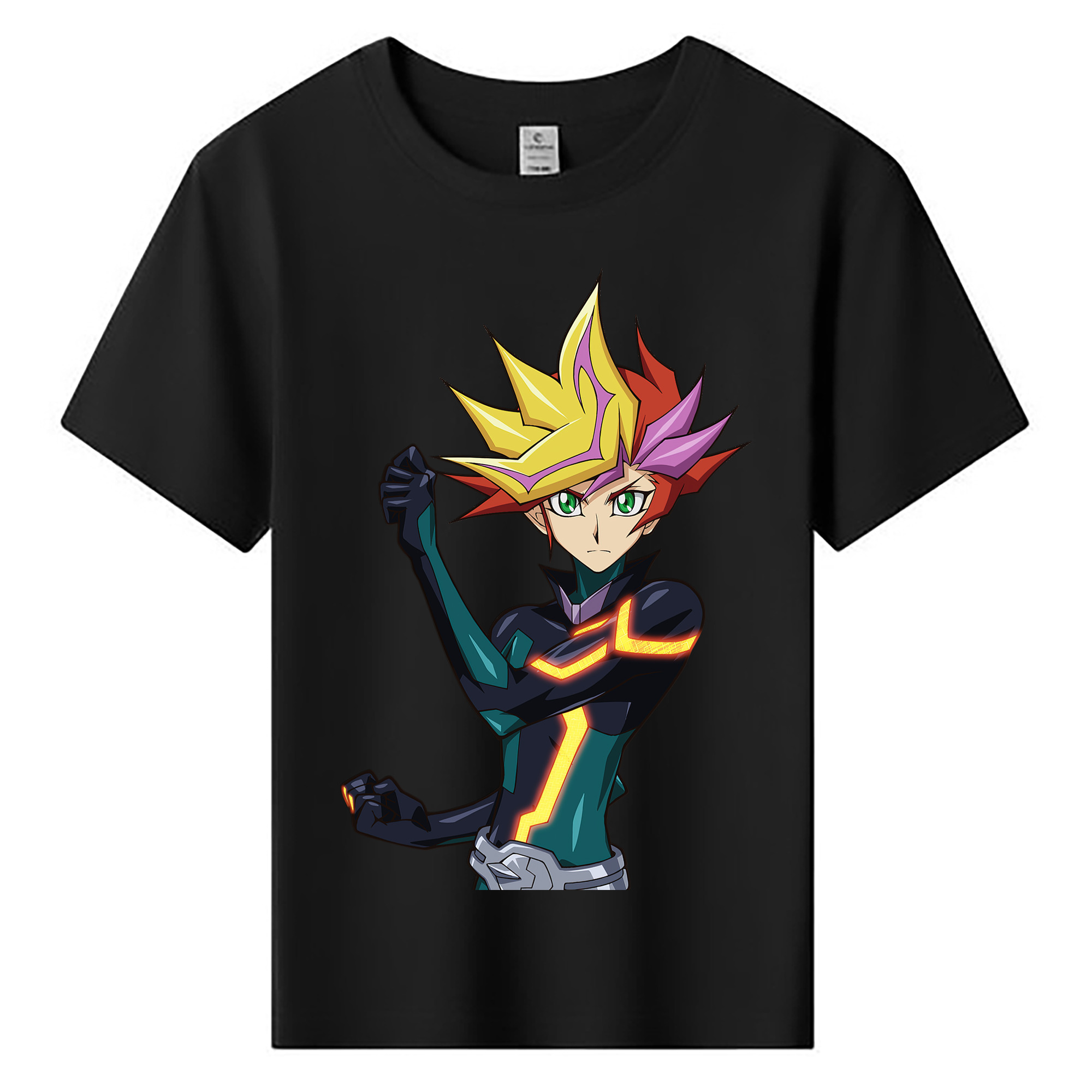 （画像用） 遊☆戯☆王 Yu-Gi-Oh! 綿100％キッズTシャツ（フロントプリント）
